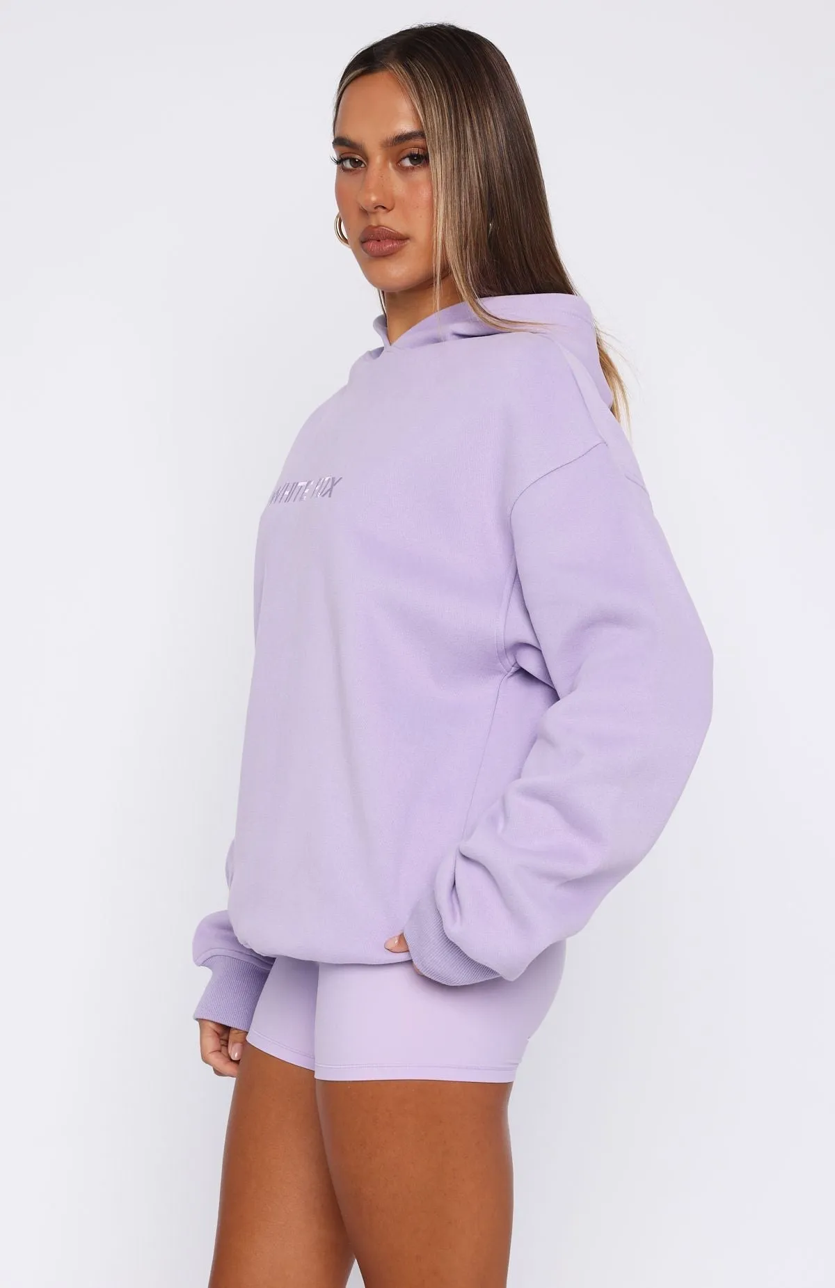 Outer Comfort Sweater Care Guide Stay Lifted Oversized Hoodie Lavender