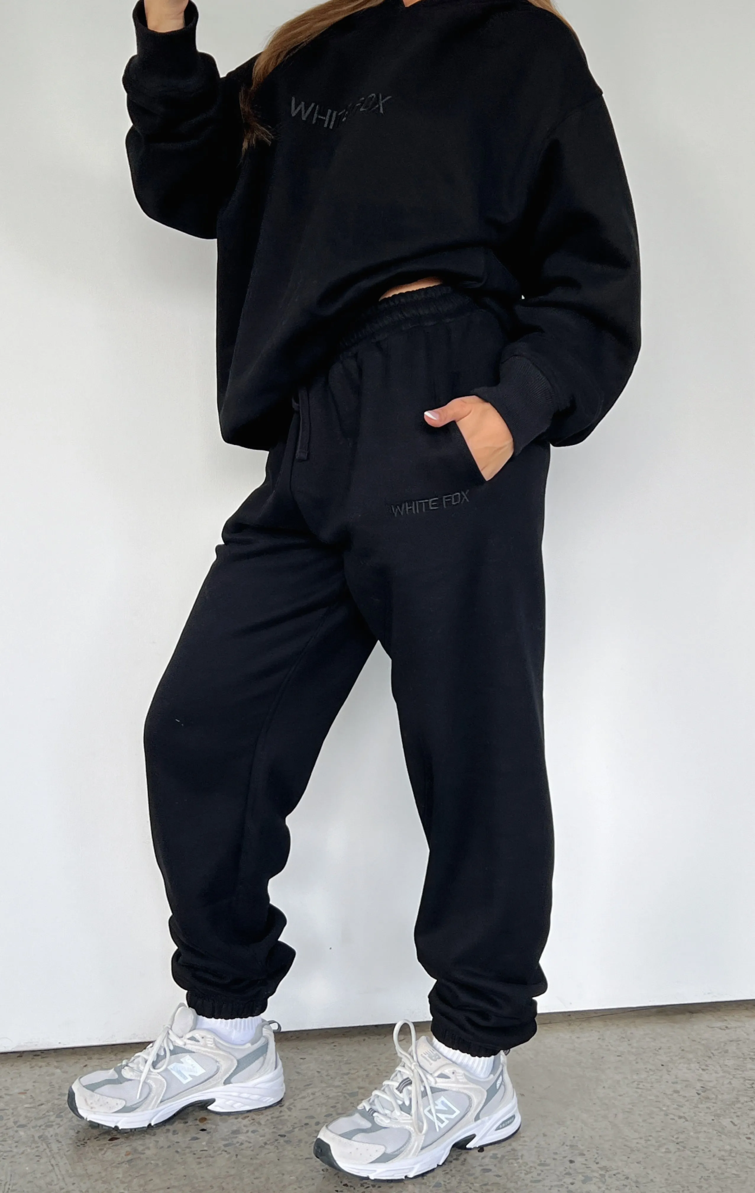 Urban Ready SoftTouch Material Stay Lifted Sweatpants Black