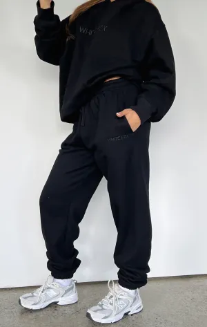 Urban Ready SoftTouch Material Stay Lifted Sweatpants Black