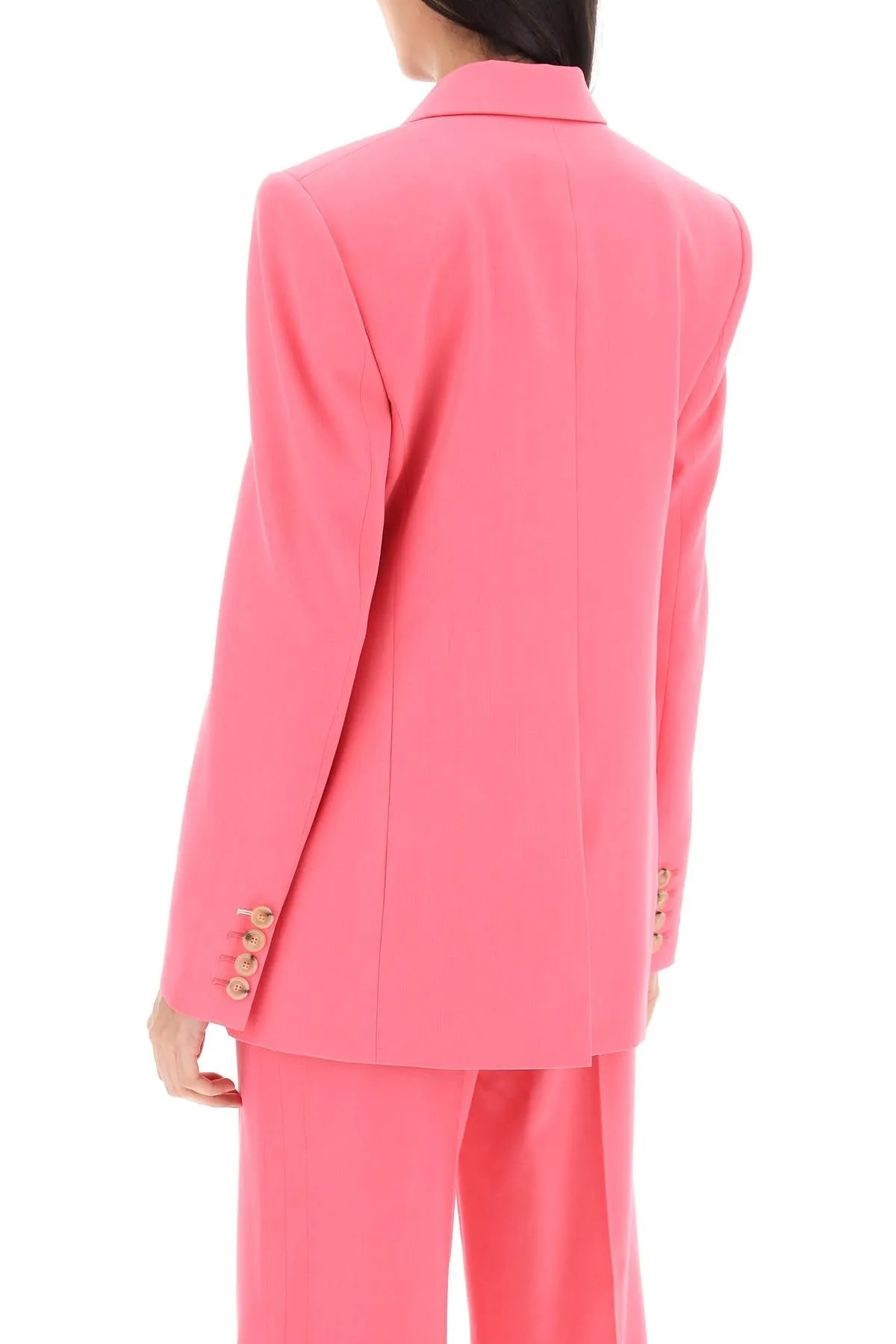 Stella mccartney blazer in responsible wool 650095 3CU704 WATERMELON