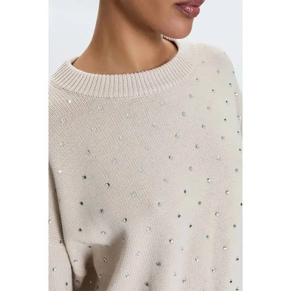 OekoTex Certified Textured Fabric Steph Crewneck Sweater