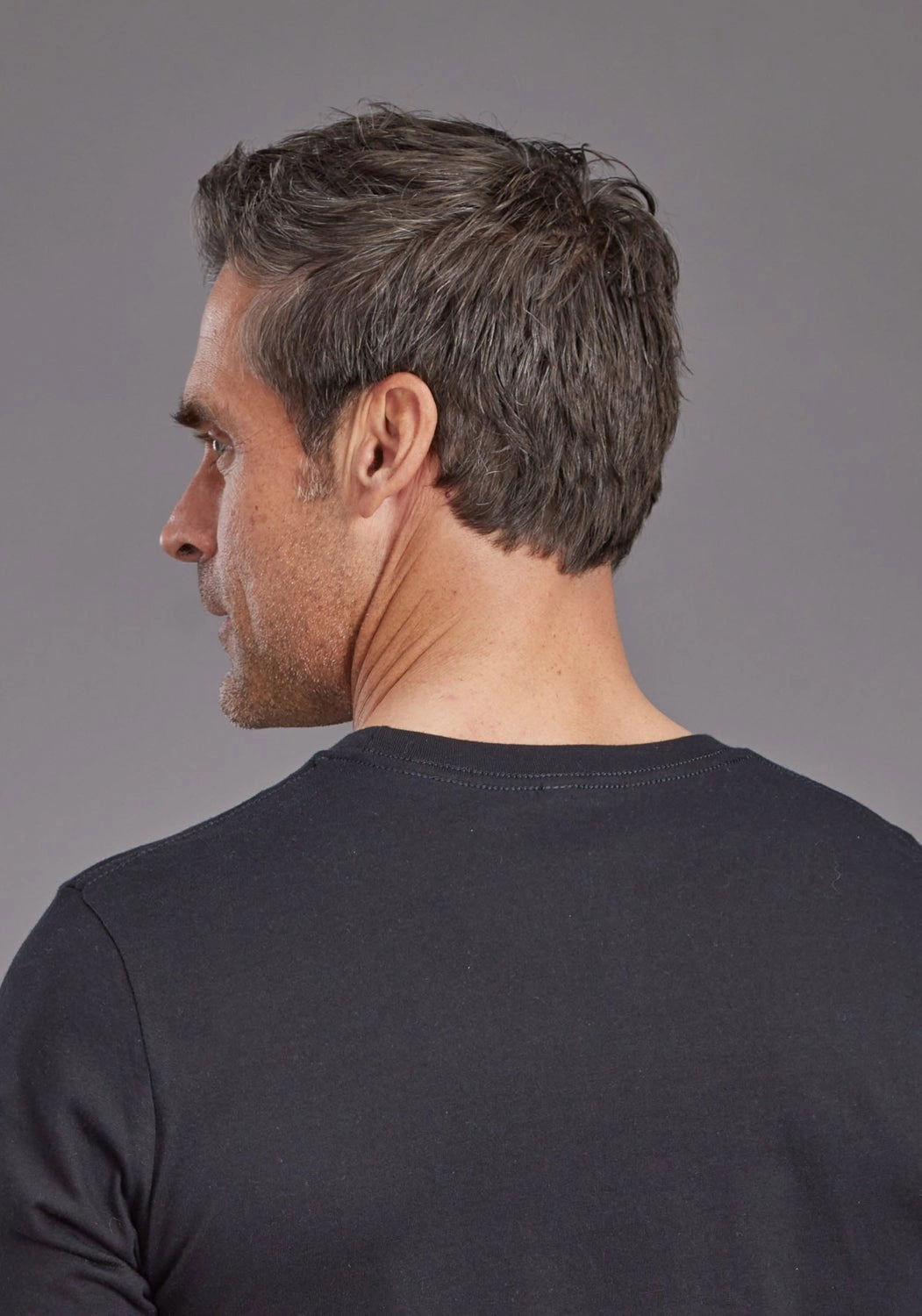 Stetson Mens American Legend Black 100% Cotton S/S T-Shirt Modern Trend Look