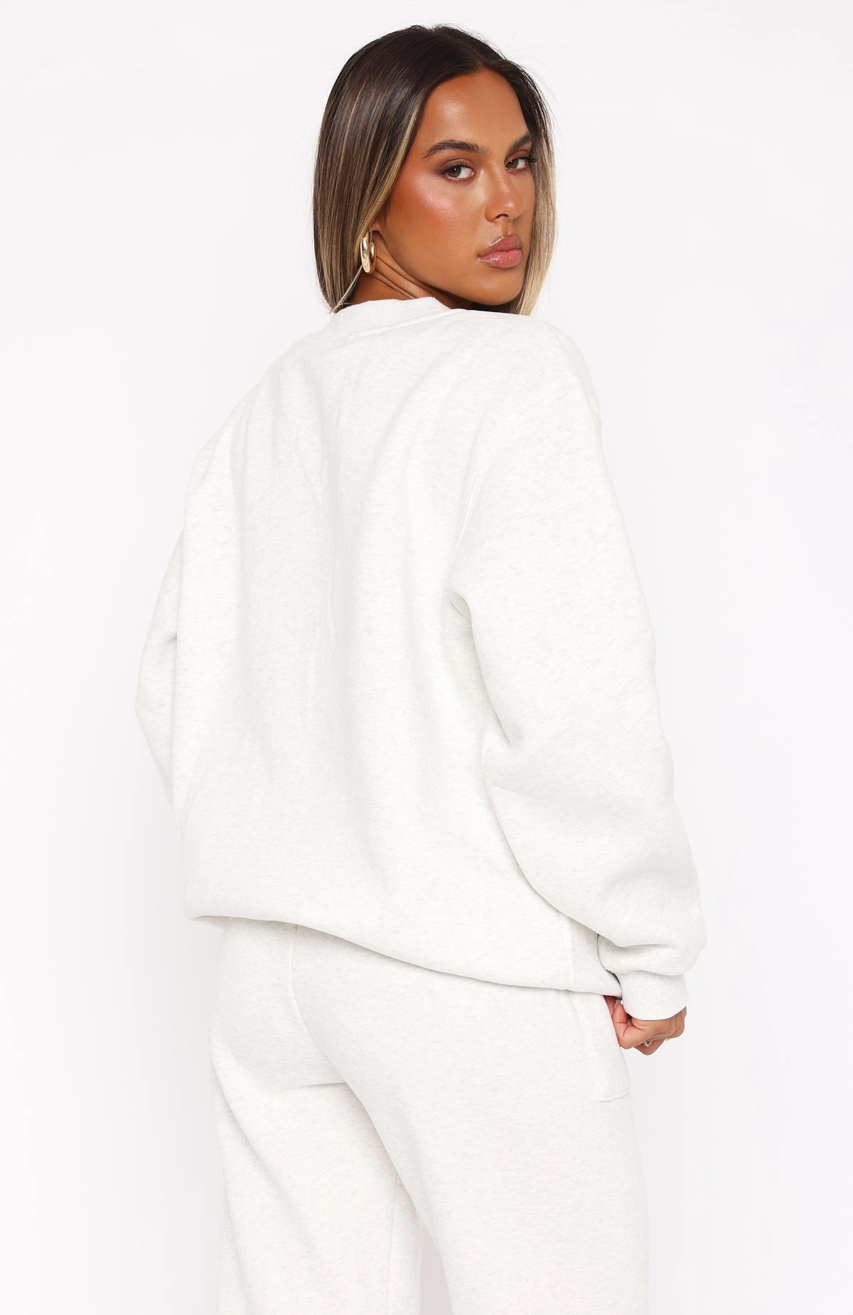 Core Style Relaxed Layer Offstage Sweater Mineral Grey