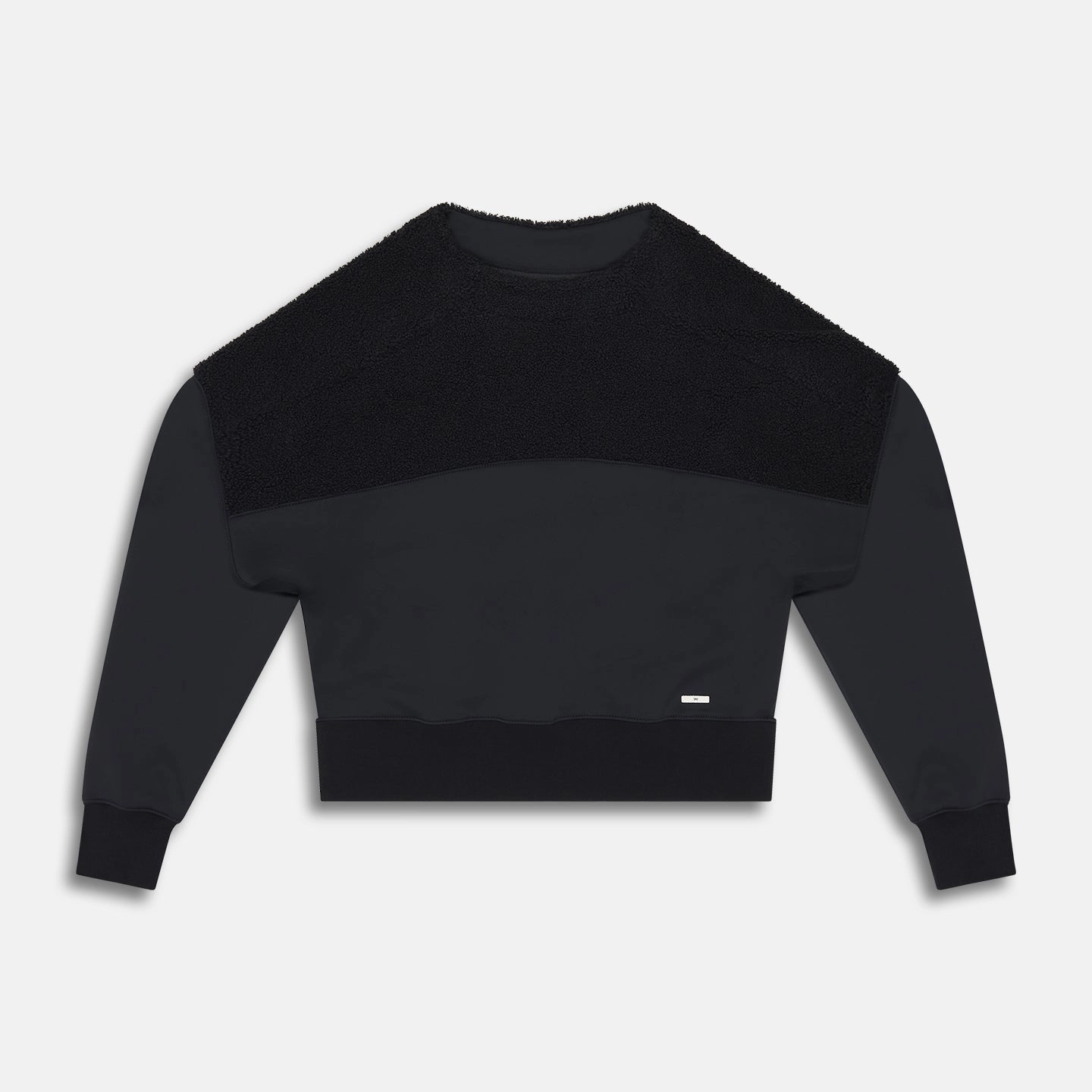 Women's Black Shadow Sweater ScratchResistant Zippers Low Profile Insulation