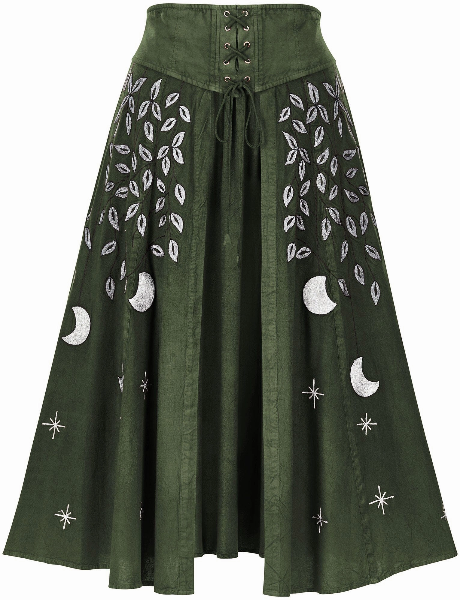 Easy Vibe Celestia Maxi Overskirt Limited Edition Moss Green