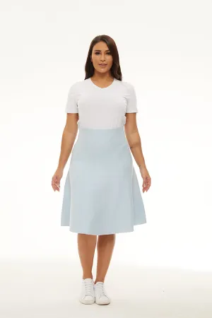 MM PURPLE LABEL - YR RND SKY BLUE (PLUS SIZE) Plus size option
