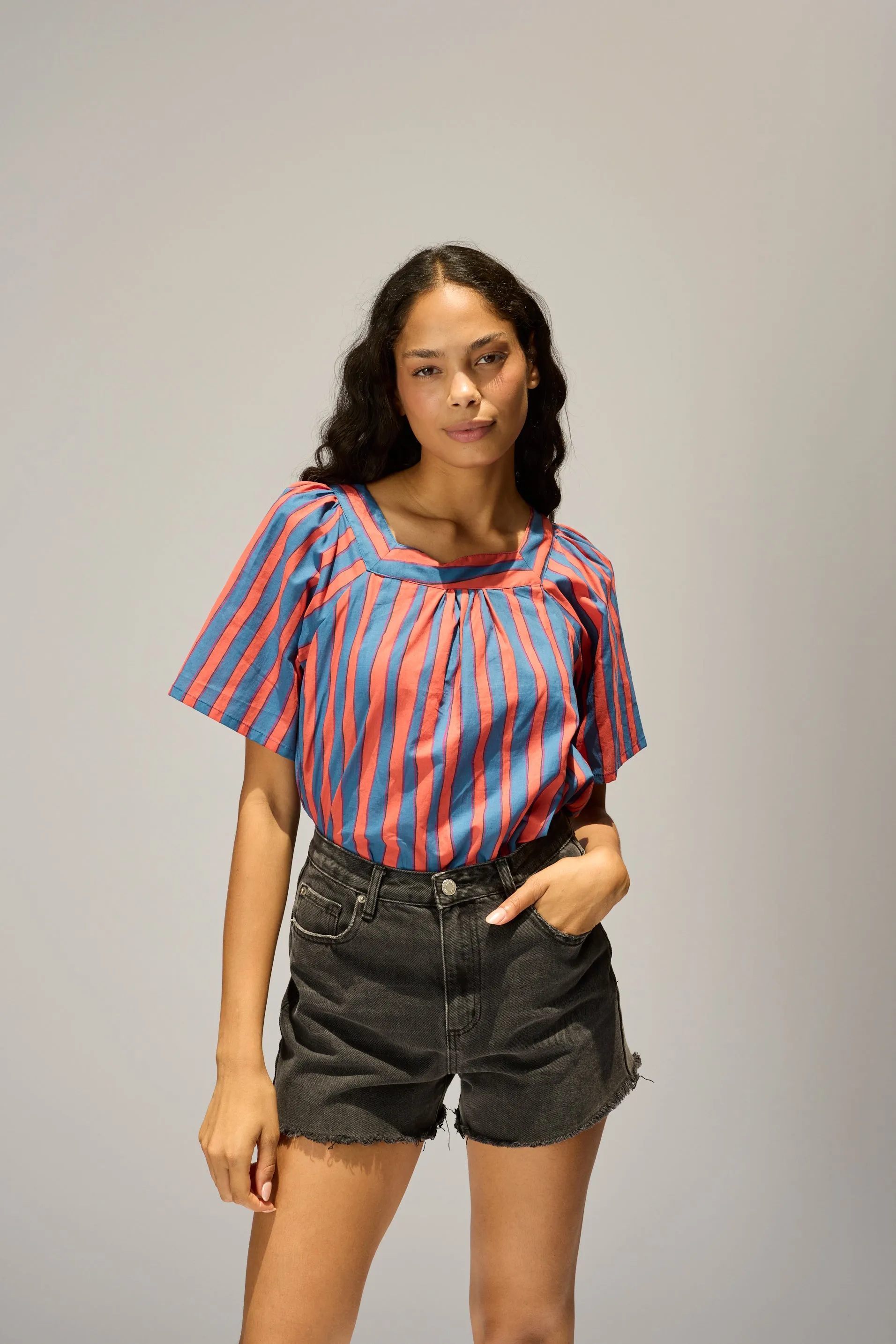 Soft touch finish NIKKI TOP