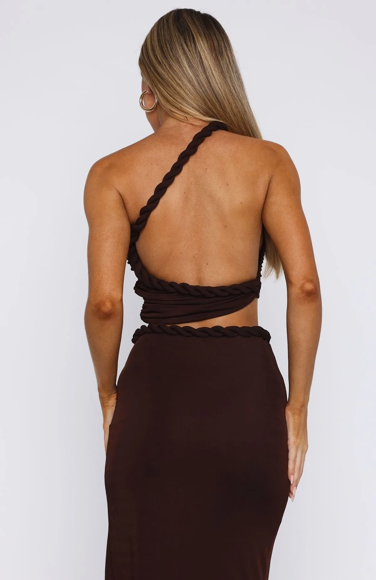 Serenade Me Top Chocolate HighDensity Weave