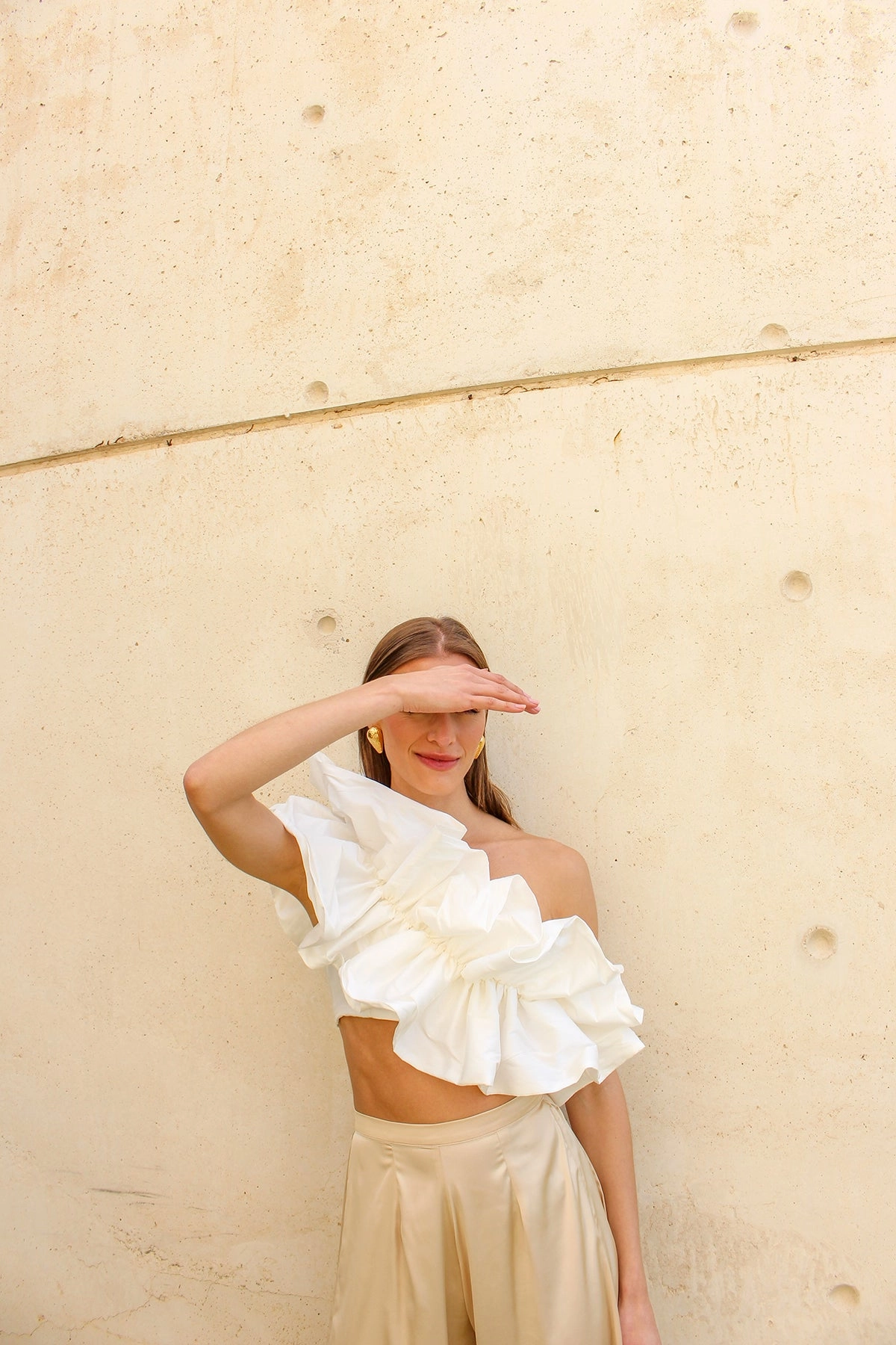 FrenchTerryTexture Sable d'Et?? Top