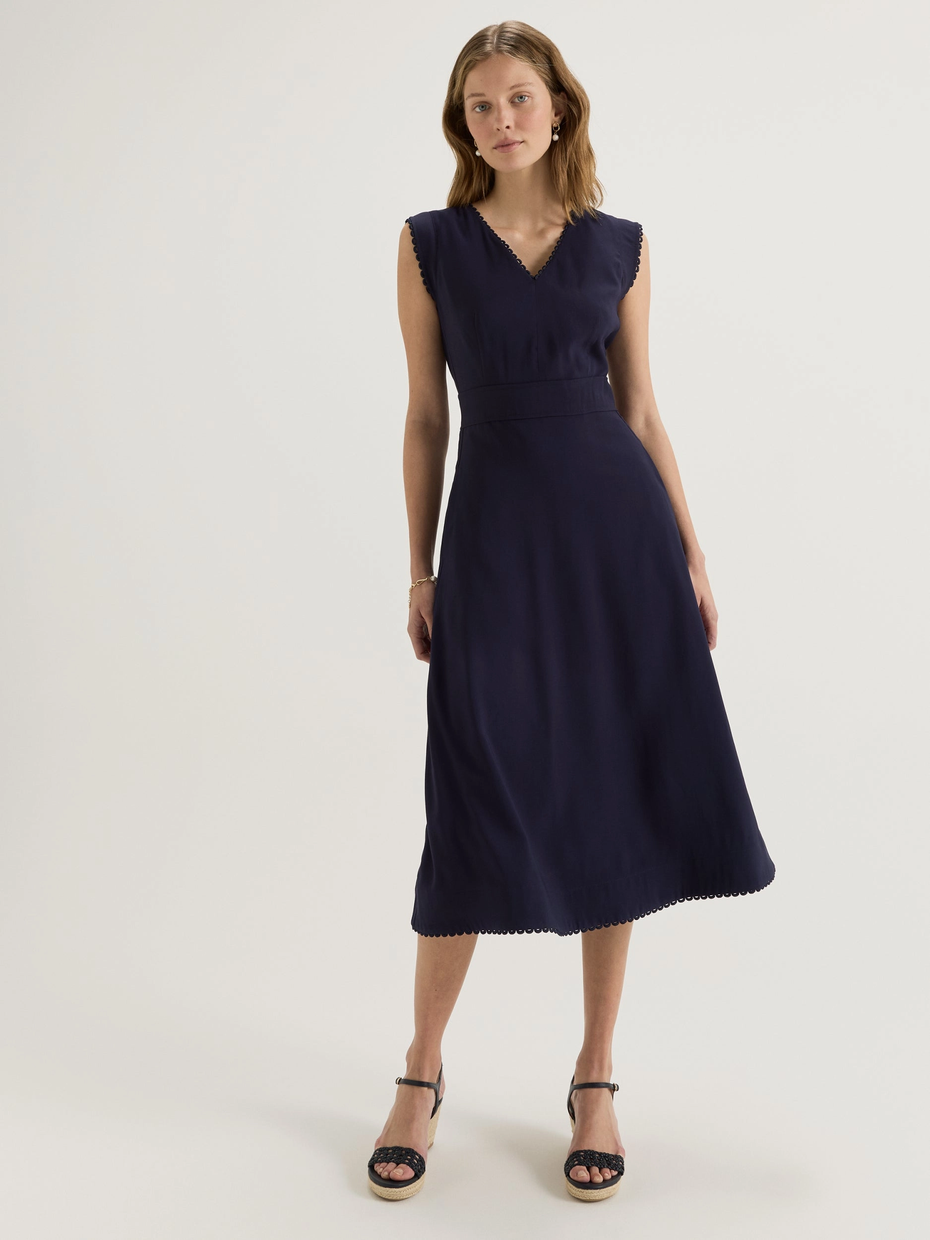 Smooth Motion Dreamy Drape Aster Dress