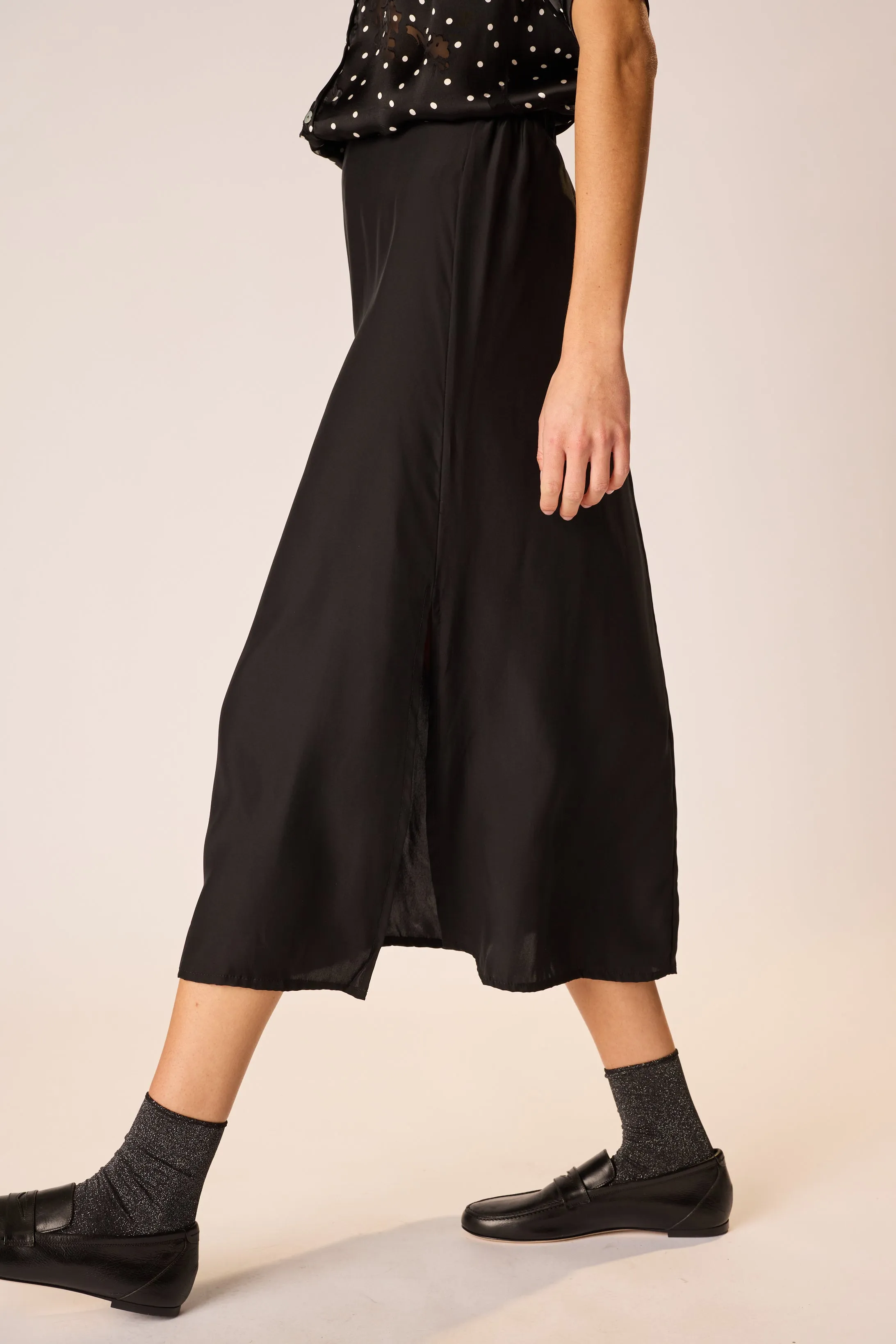 ANITA SKIRT Wool blend Printed design