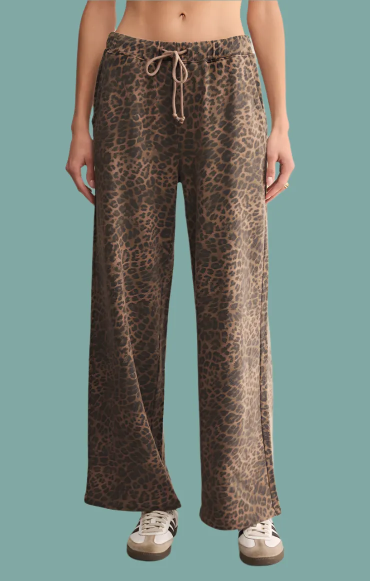 Hunter Leopard Knit Pant No Sagging