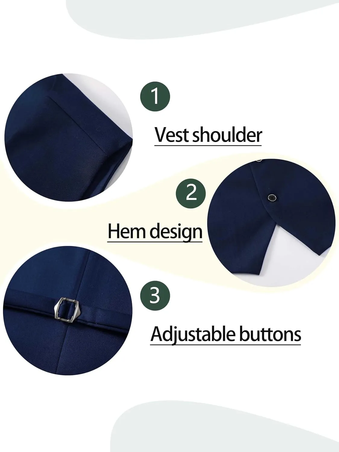 Suits for Men Slim Fit 3 Pieces Shawl Lapel Tuxedo Blazer Vest Pants Shirt Bow Tie Prom Wedding Business Dinner