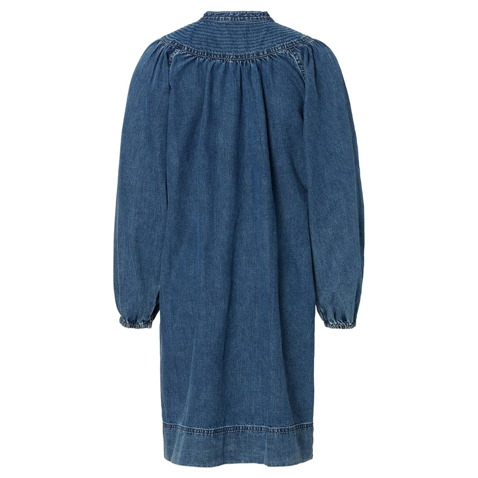 Supermom Nursing Dress Bowes - Blue Denim
