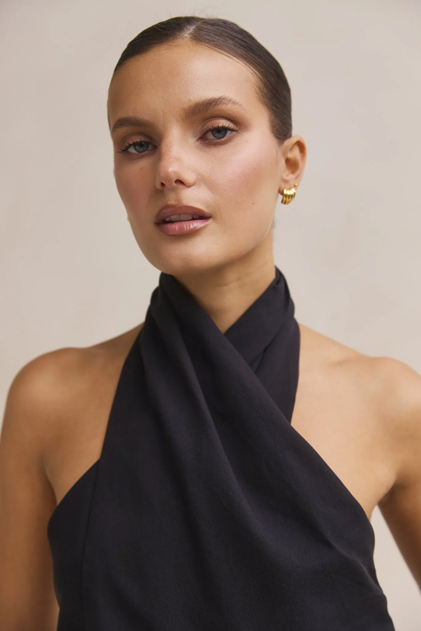 Suri Top (Black) Bamboo Derived Material