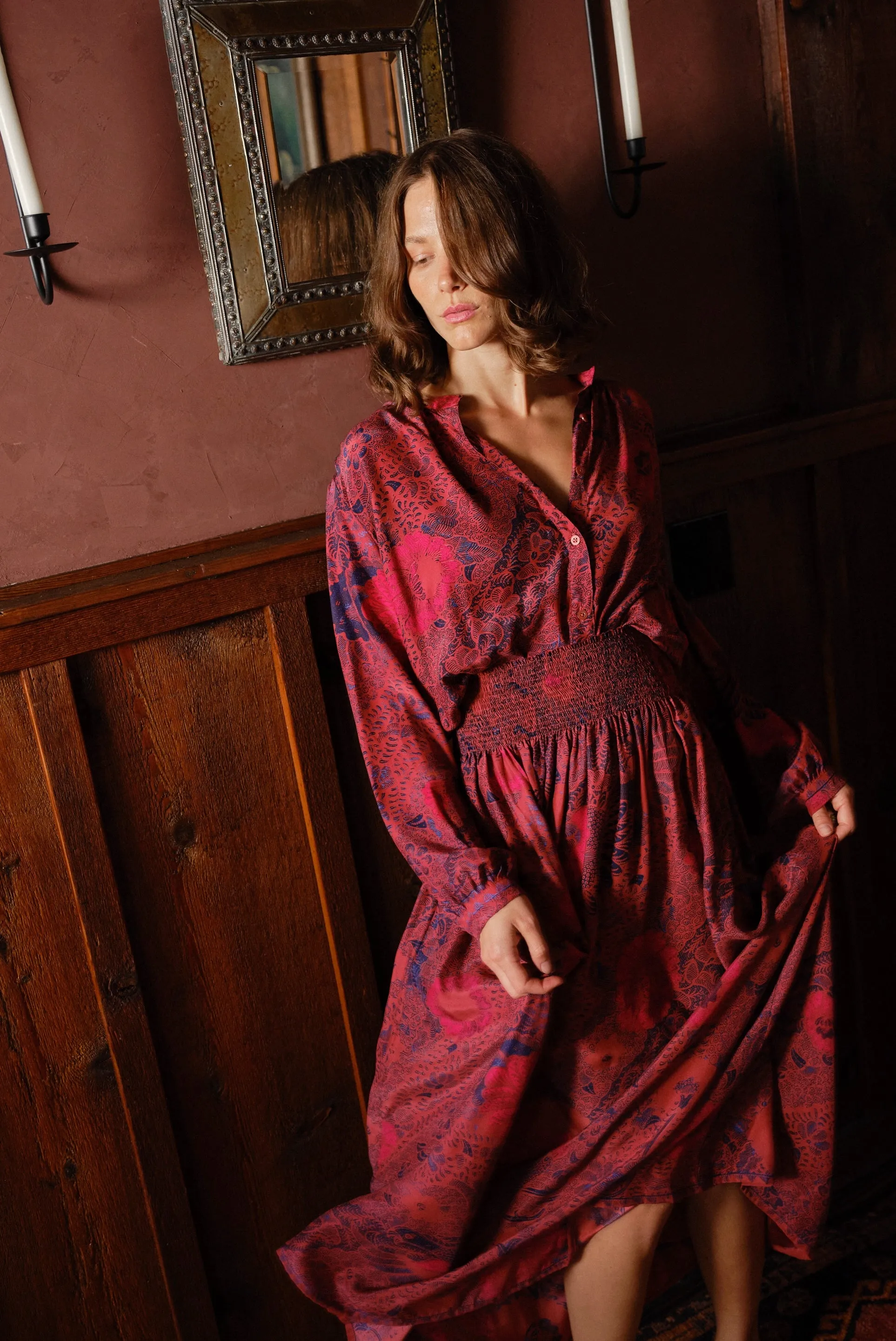 TOLAN SHIRT Recycled Polyester Fashion Blouse