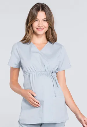 SVH - Care Center - WW685 Grey Cherokee Women's Maternity Top
