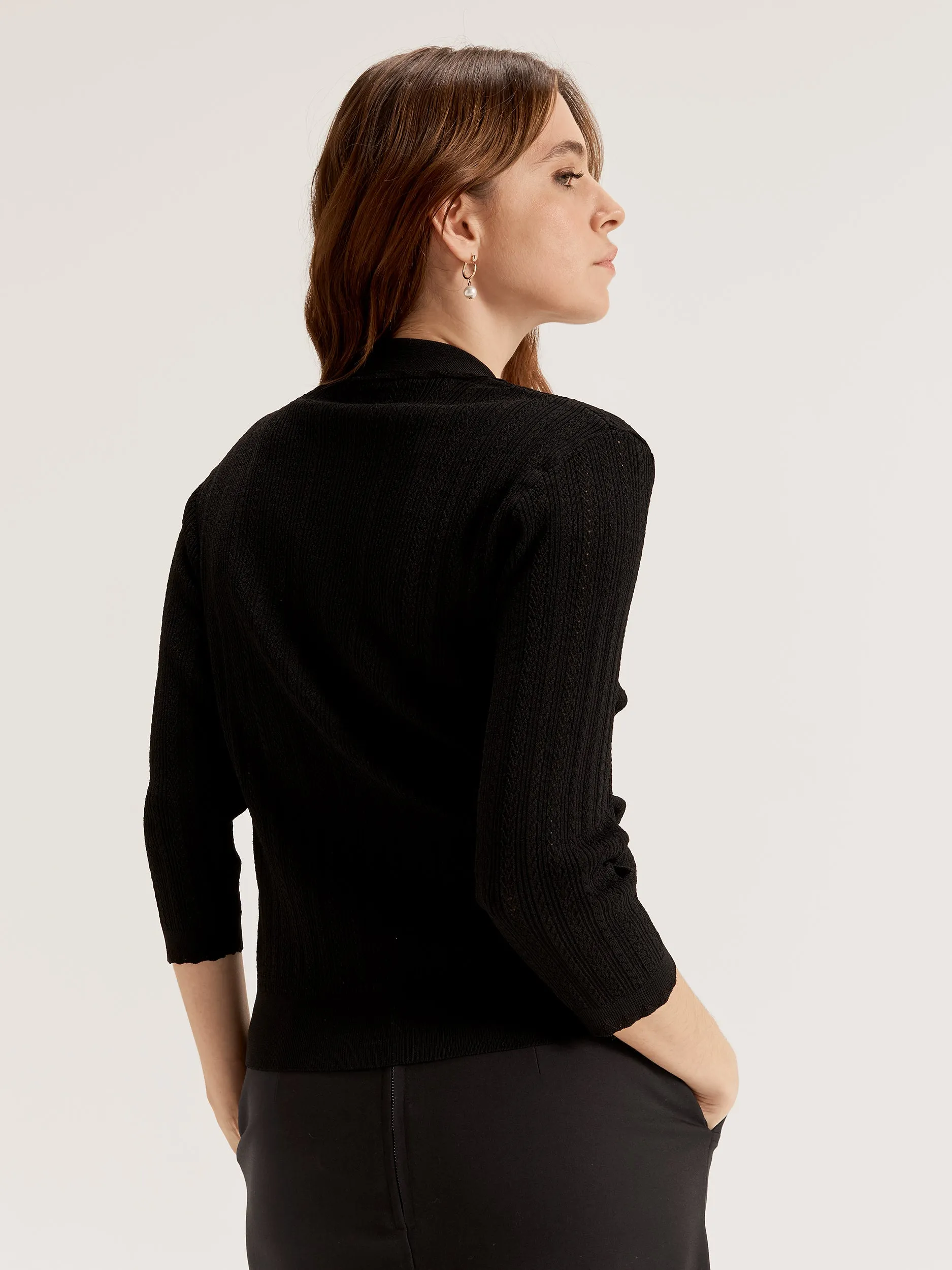 Architectural Tailoring Lina Button Front Top