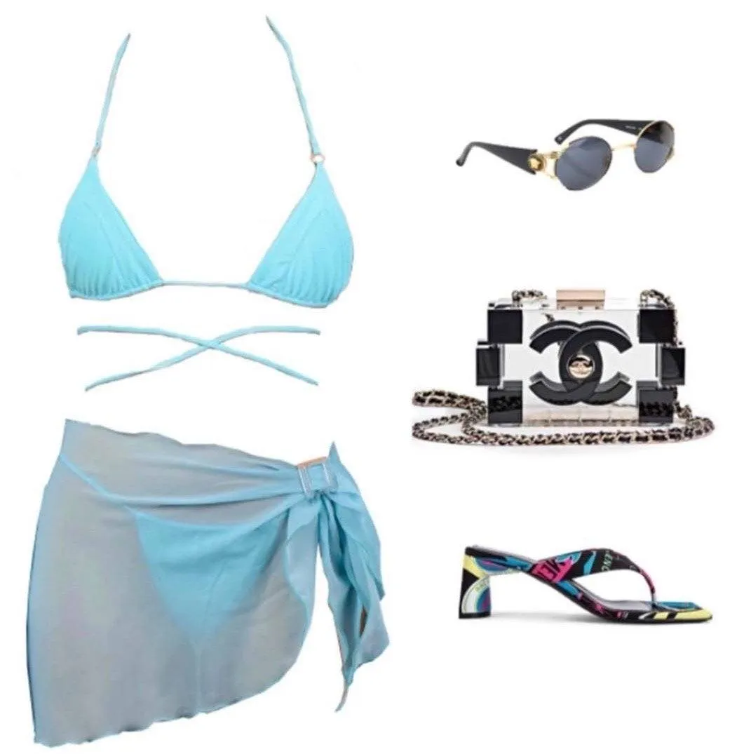 Minimal Stretch Fit Quick Adjust Fit SWEPT AWAY BOTTOM | RIO