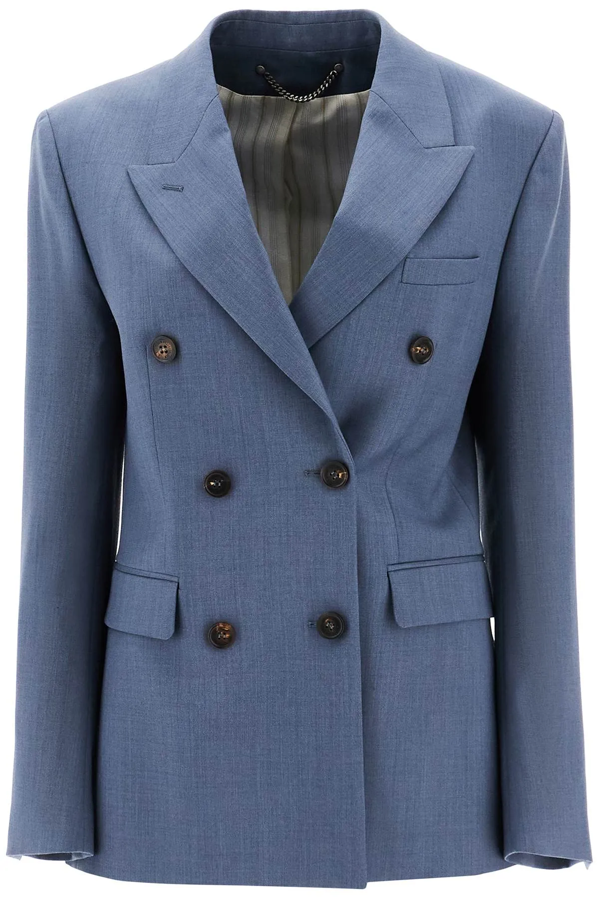 tailored wool fresco blazer GWP00829 P001609 GRISALLIE