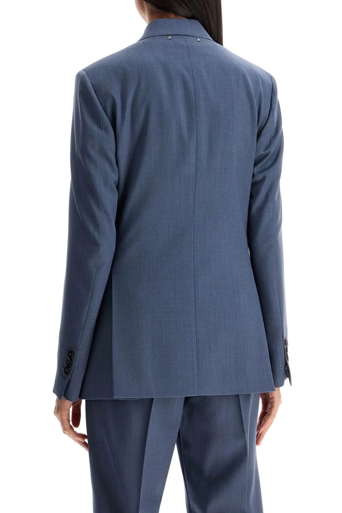 tailored wool fresco blazer GWP00829 P001609 GRISALLIE