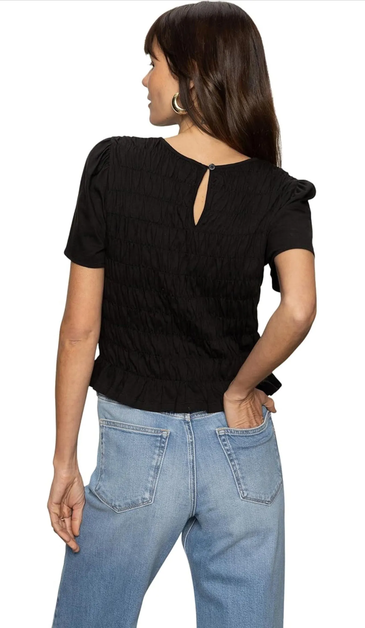 BrushedInnerLining Better Together Smocked Top