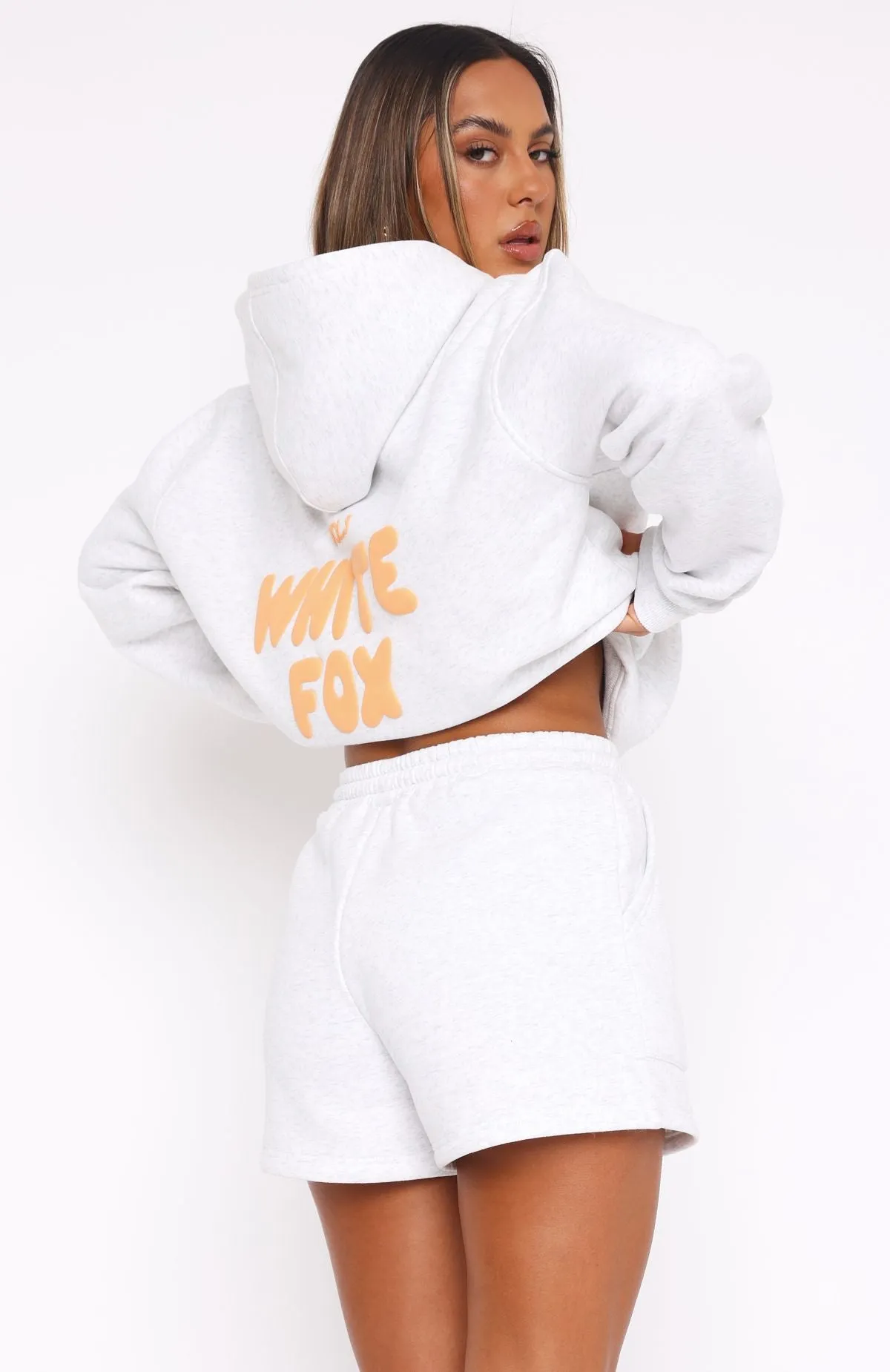 Ergonomic Pattern Cutting Flexible Cut Offstage Lounge Shorts Peach Fizz