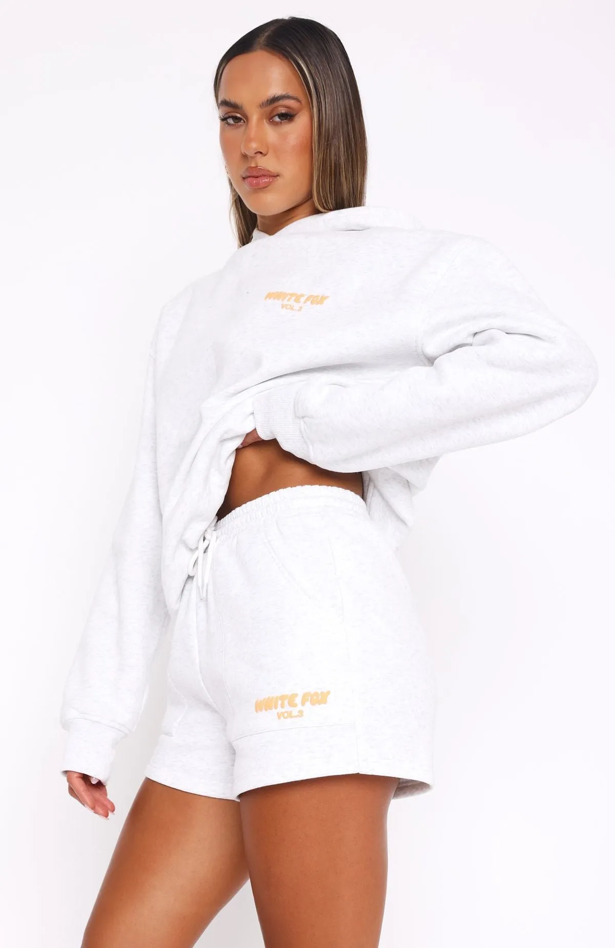 semi-formal look Offstage Lounge Shorts Peach Fizz