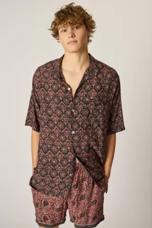 Contoured Side Panels LatticeKnit KEVIN SHIRT (UNISEX)