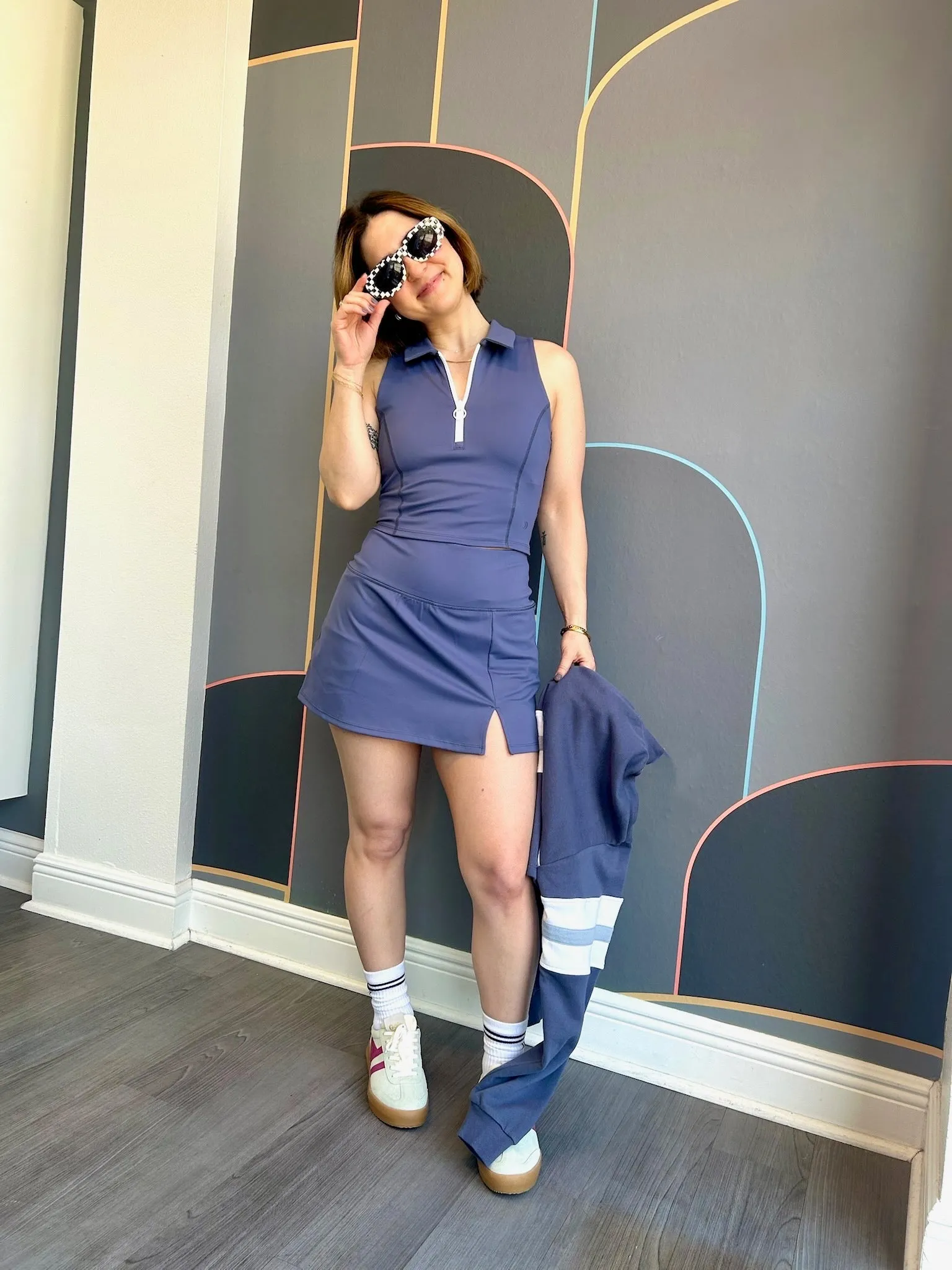 Never Better Top Yarn Dyed Pattern Cloth MultiPanelDesign