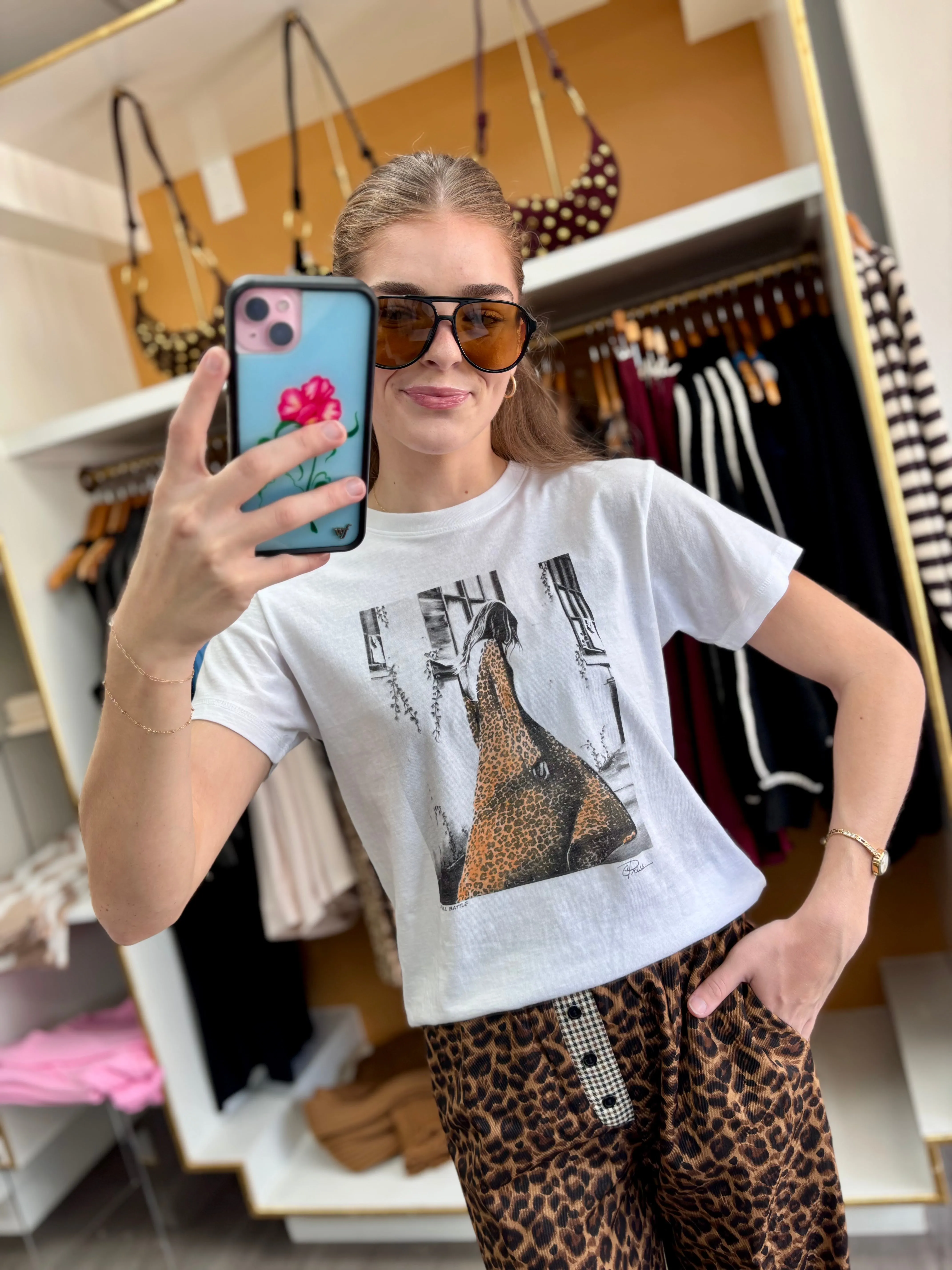 MultiLayer Stitching Double Layered Hem Reinforcement Uphill Battle Tee