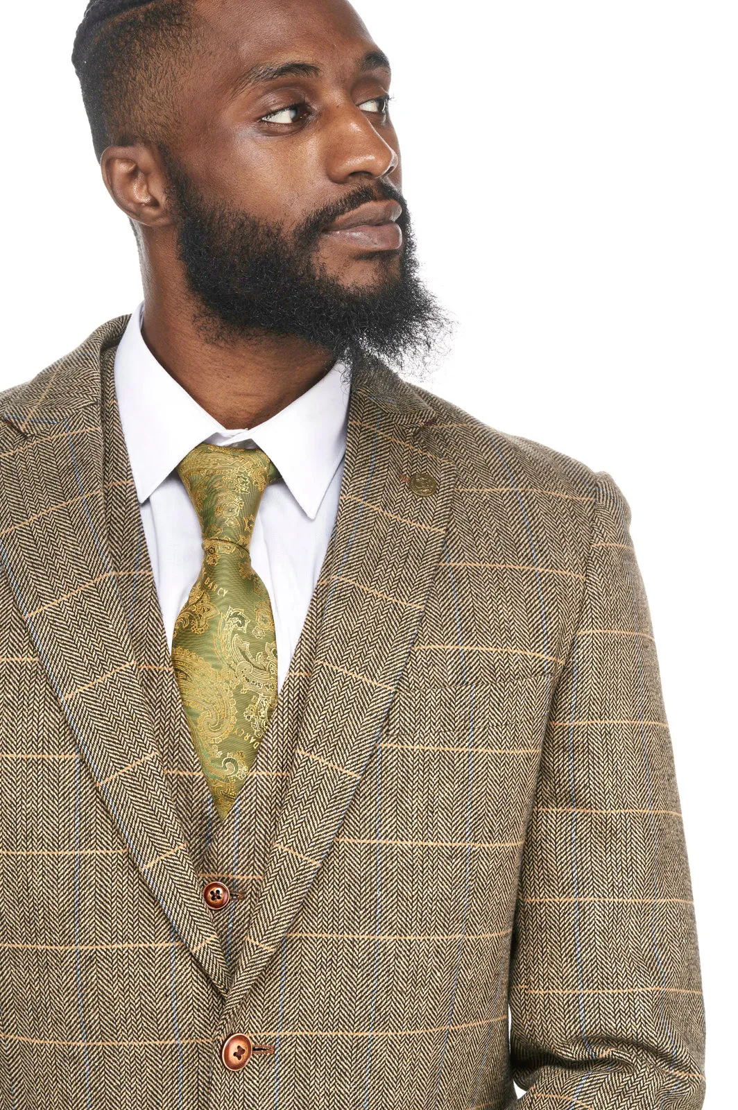 Ted Tan Heritage Tweed Check Blazer | Check Blazer | Wedding Wear | Office Wear