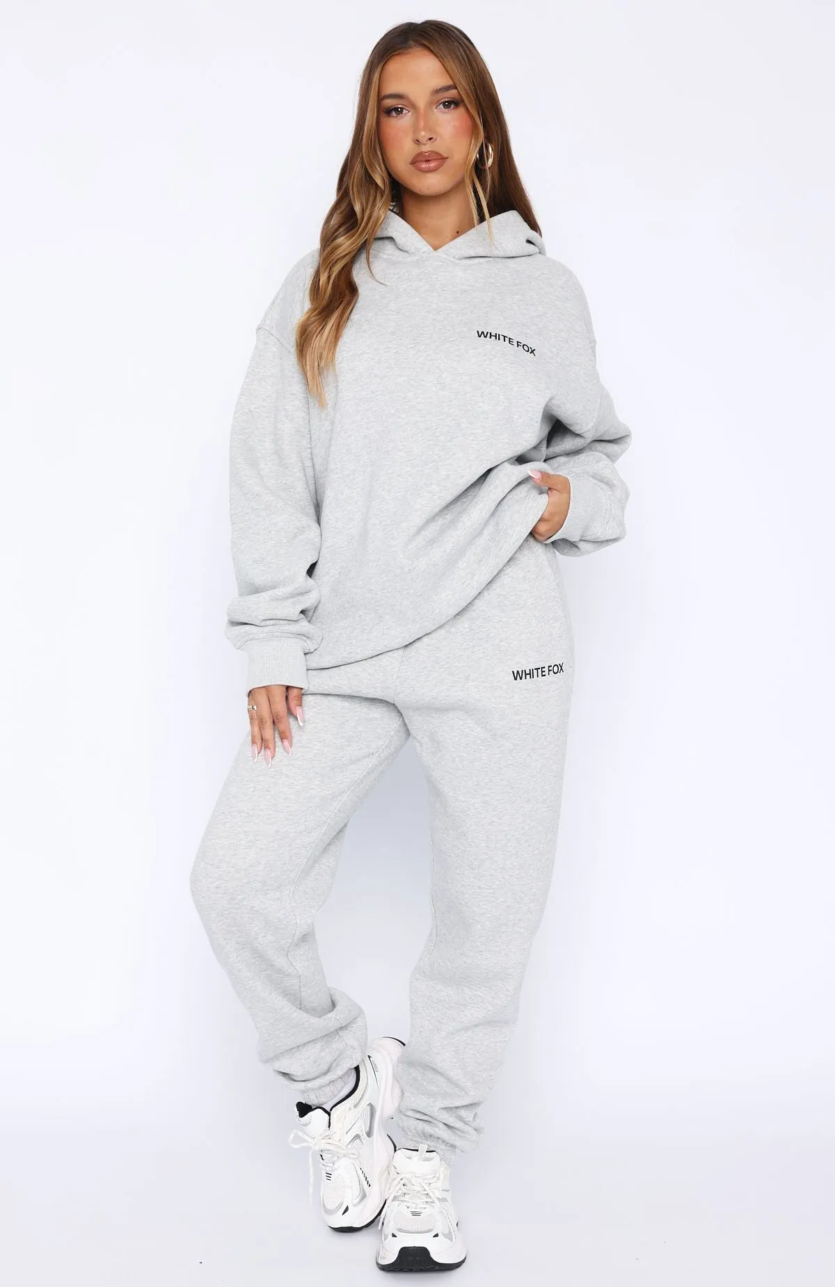 Core Classic Sweatpants Dark Grey Marle Flexible Edging Wardrobe Must