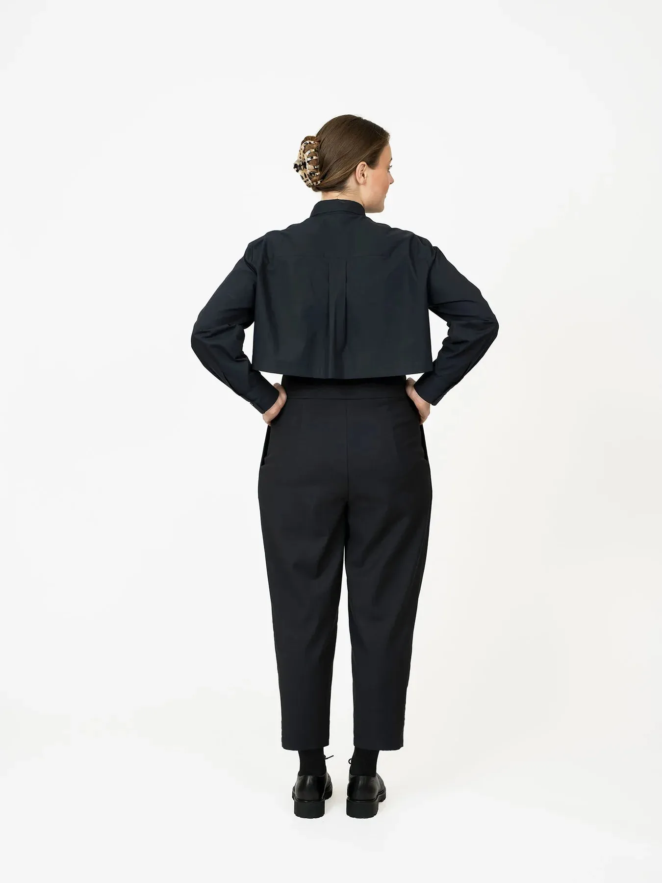 THE ASSEMBLY LINE • Pleated Trousers Sewing Pattern (L - 3XL)