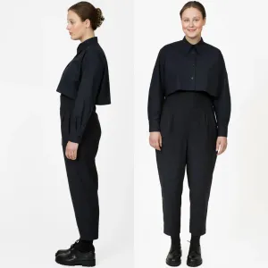 THE ASSEMBLY LINE • Pleated Trousers Sewing Pattern (L - 3XL)