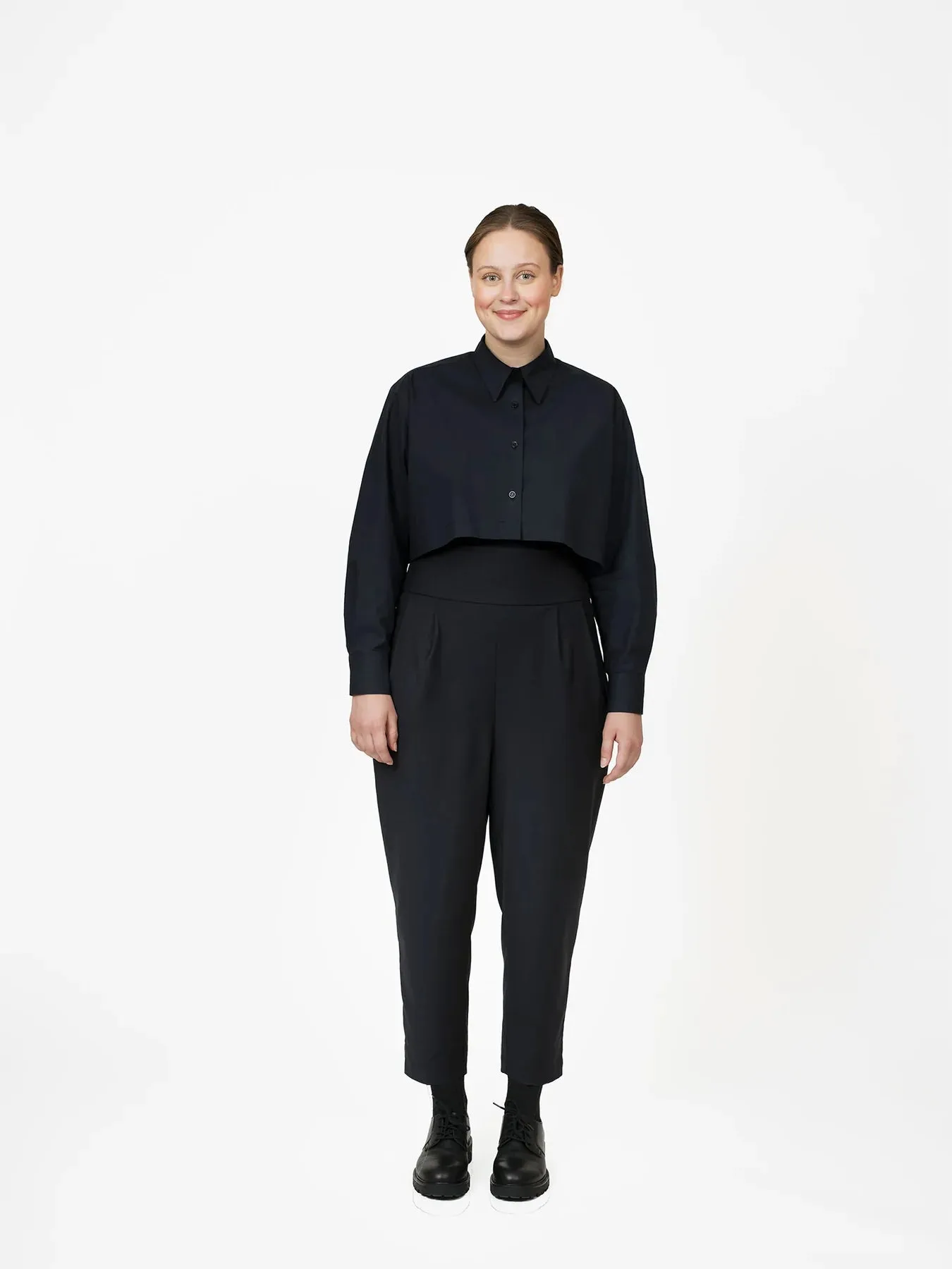 THE ASSEMBLY LINE • Pleated Trousers Sewing Pattern (L - 3XL)