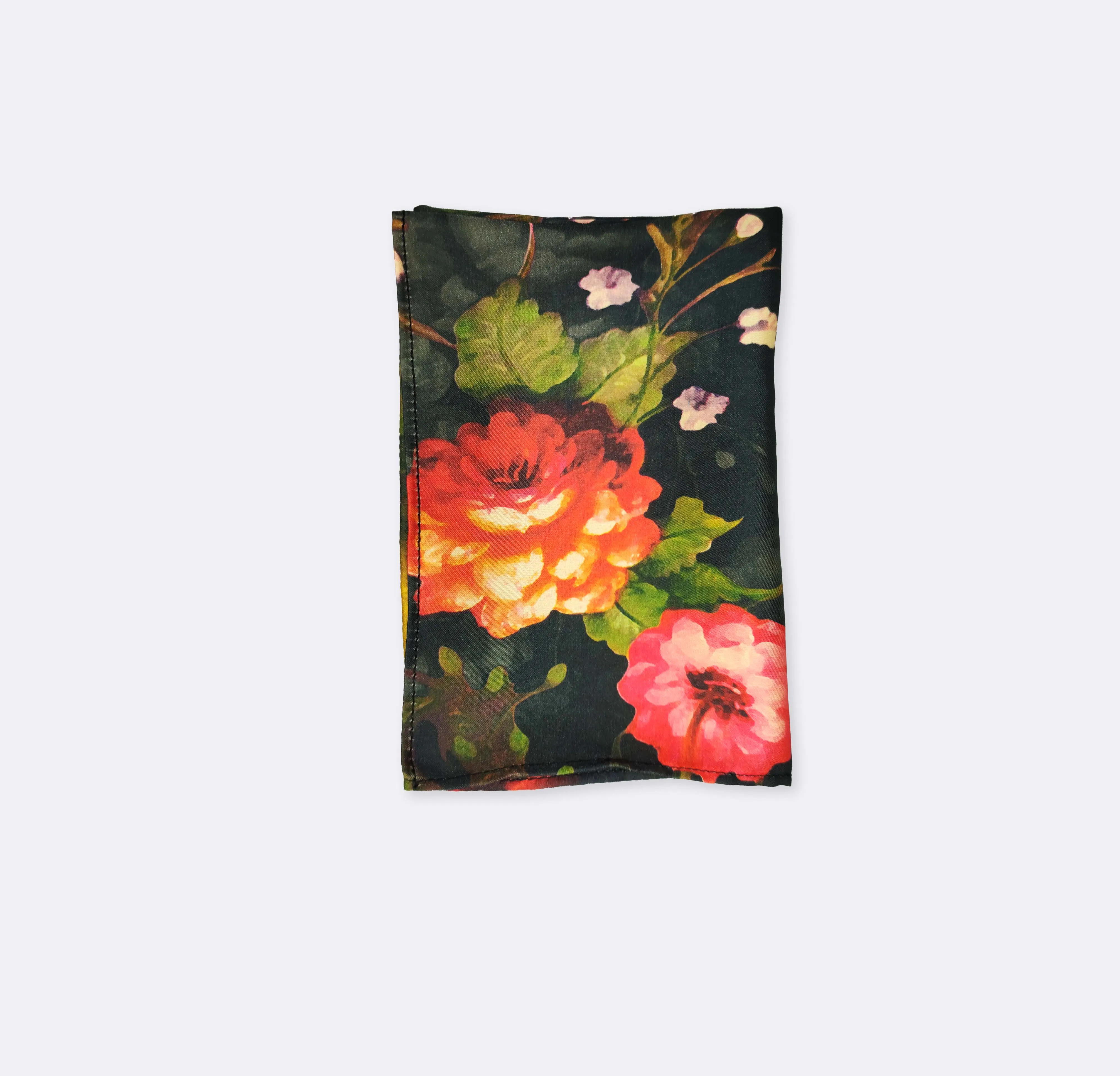The Black Garden Silk Pocket Squares