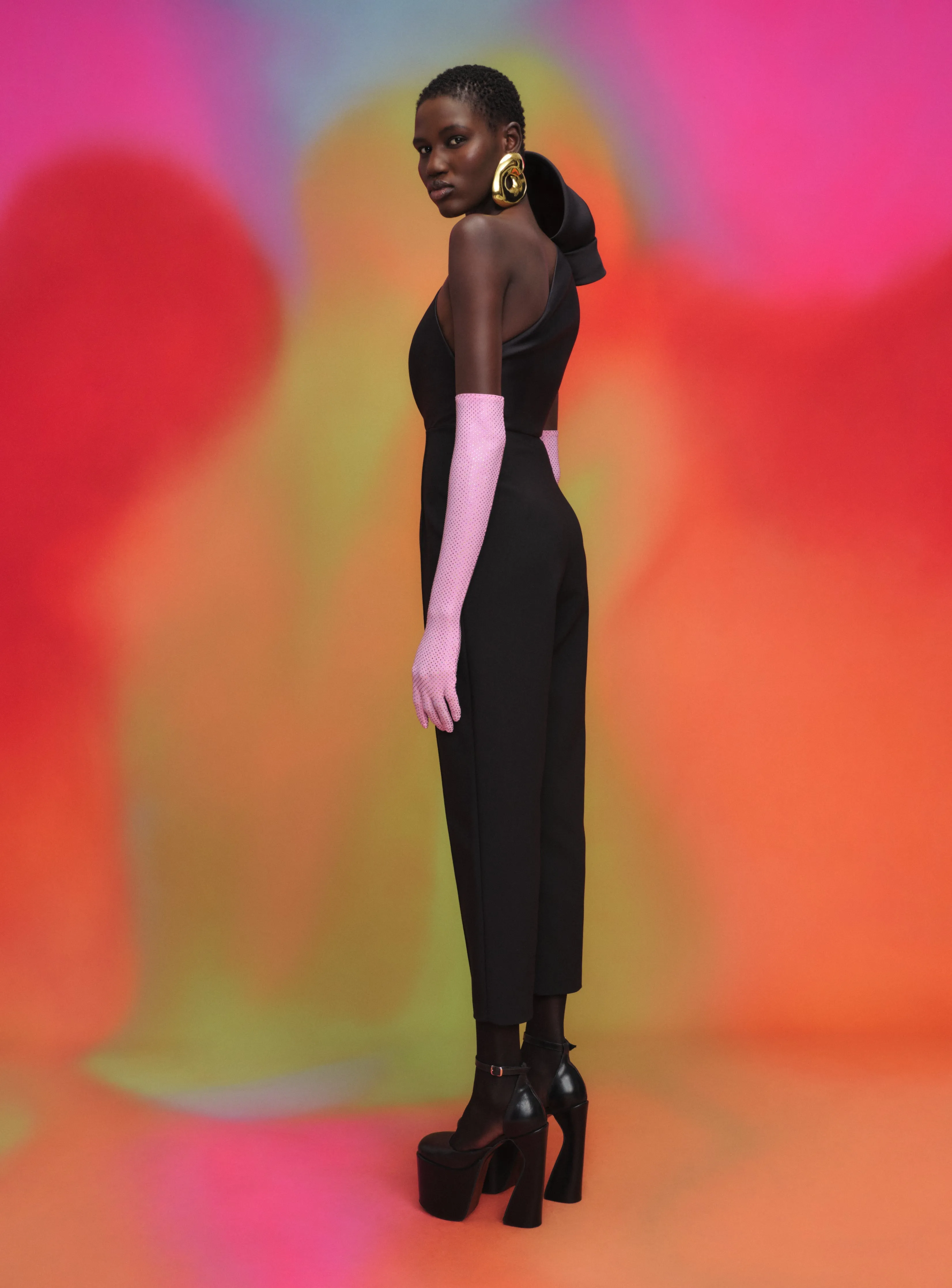 The Hester Jumpsuit in Black