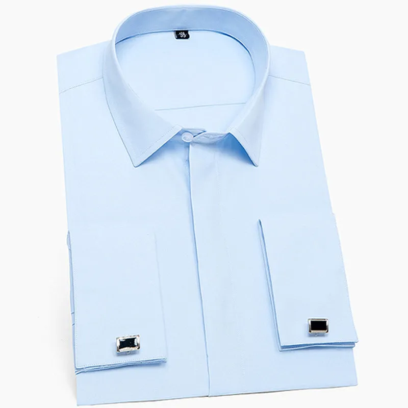 The Martin Classic French Cuffs Solid Dress