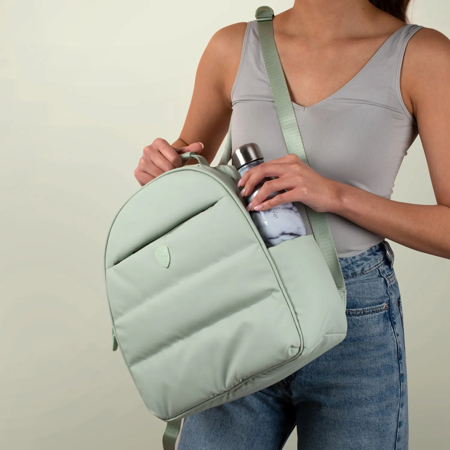 The Puffer Backpack - Camo