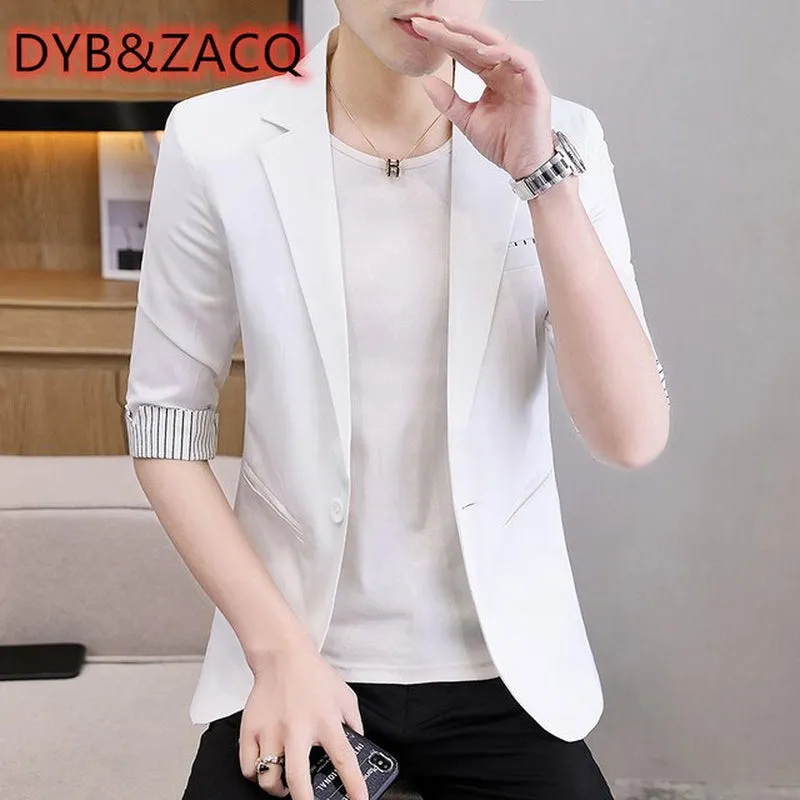 The Reviello Short Sleeve Korean Jacket
