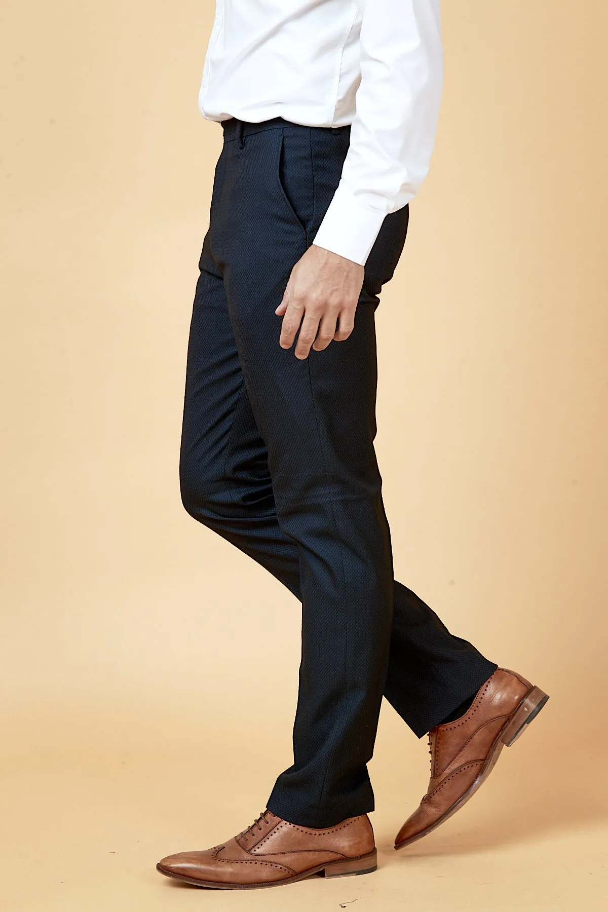 The WHU Collection - MAX Navy Three Piece Suit As Worn By Max Kilman