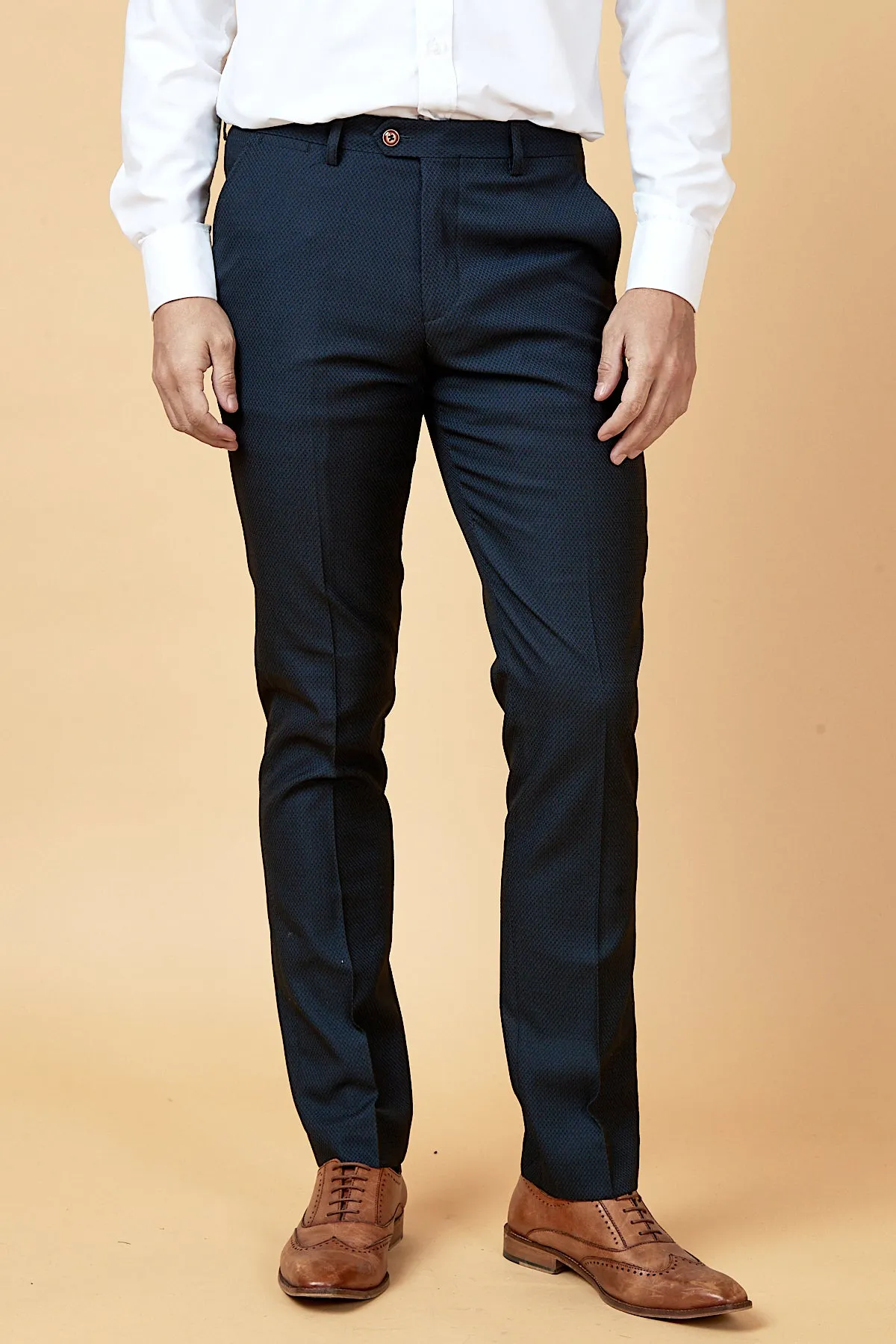 The WHU Collection - MAX Navy Three Piece Suit As Worn By Max Kilman
