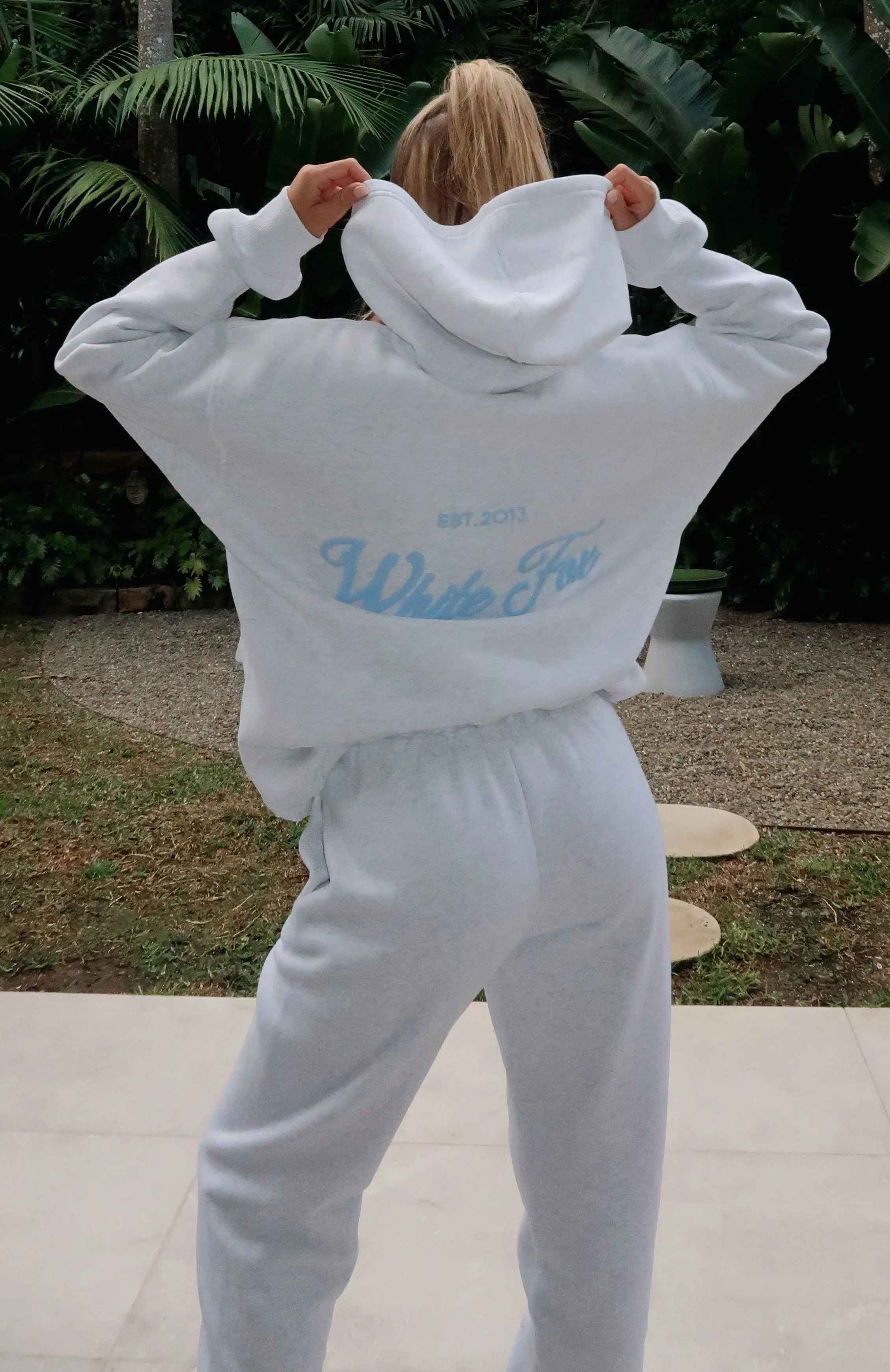 Season 7 Oversized Hoodie Dawn Simple Look Relaxed Crew Neck