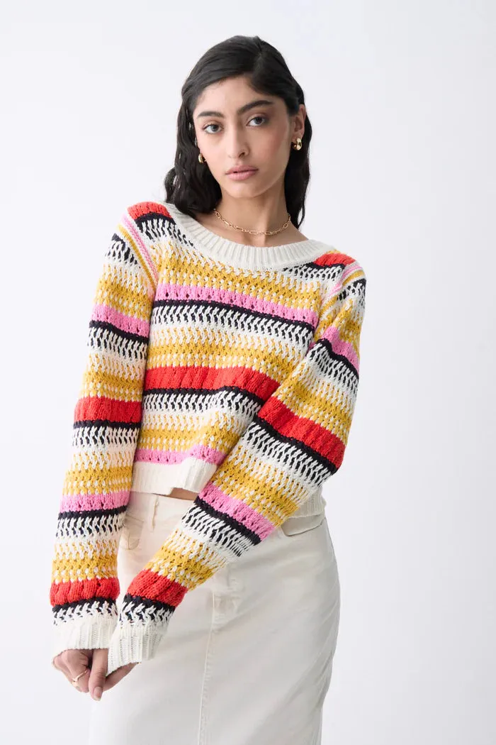 Ponte Sweater Wide Hem Detail