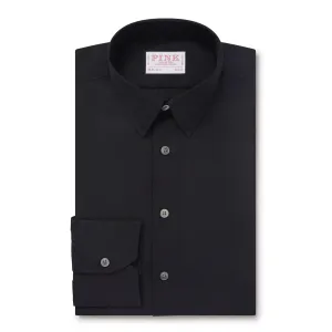 Thomas Pink Slim Fit Formal Eco Super Poplin Shirt Dark Navy