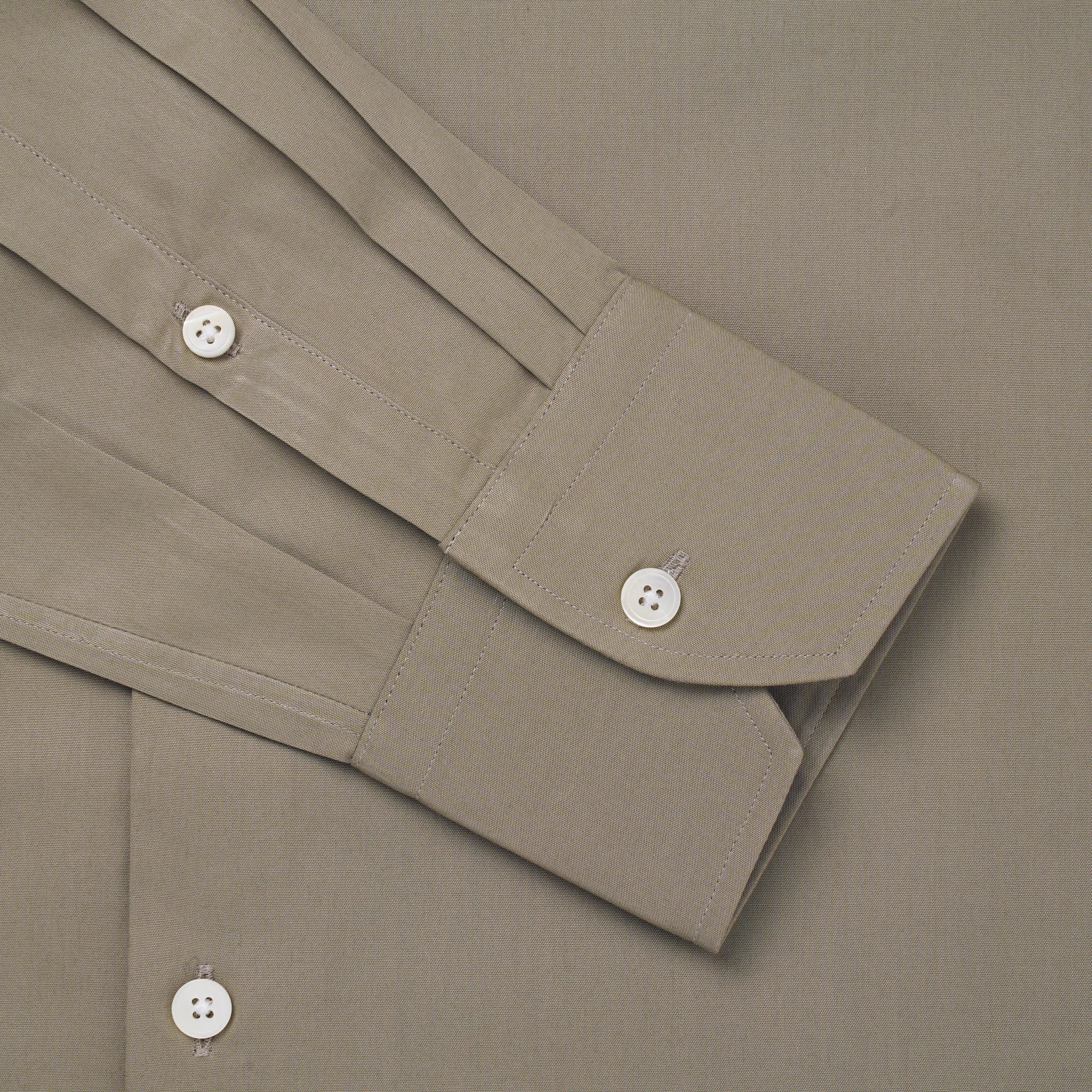 Thomas Pink Slim Fit Formal Plain Washed Cotton Shirt