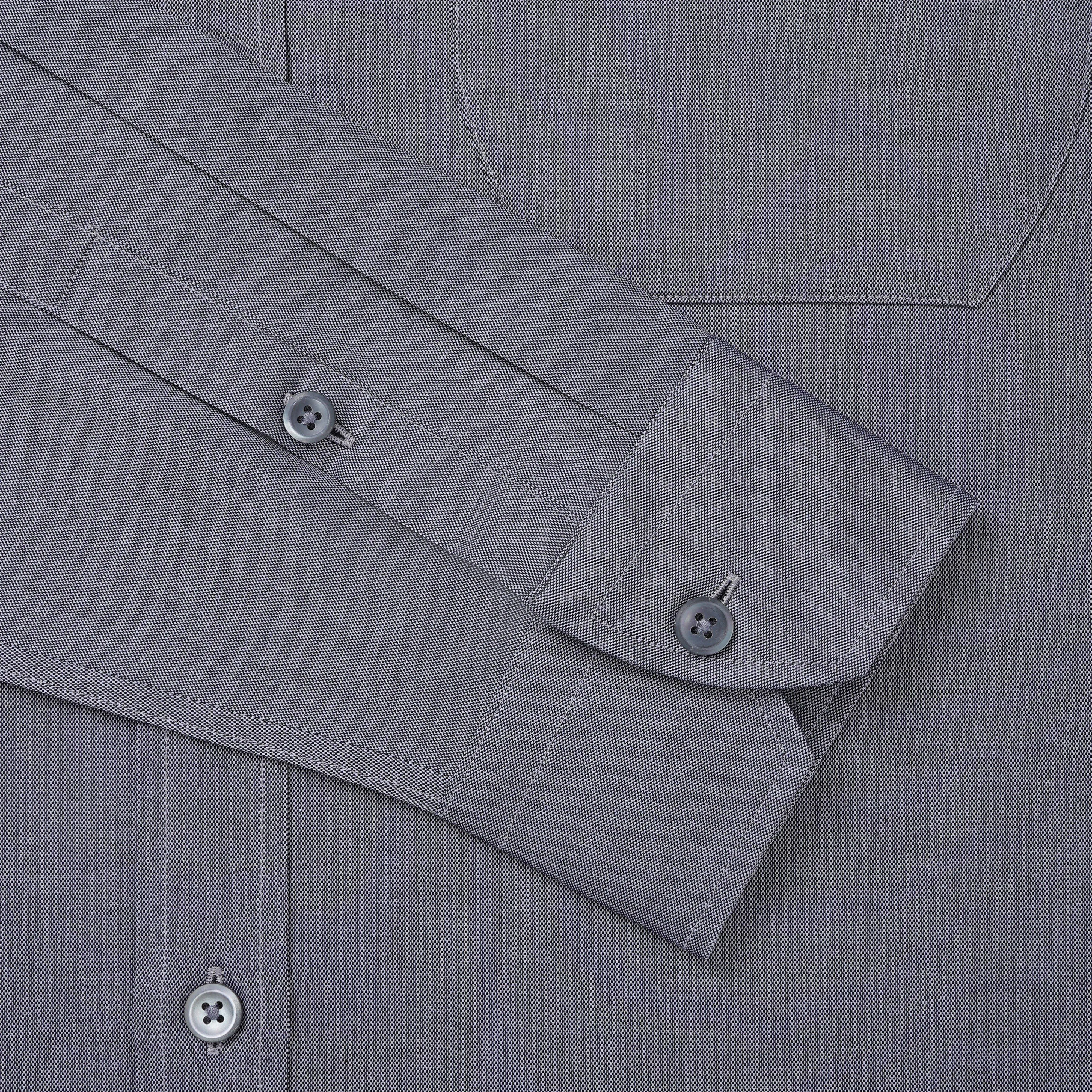 Thomas Pink Slim Fit Smart Casual Panama Cotton Shirt