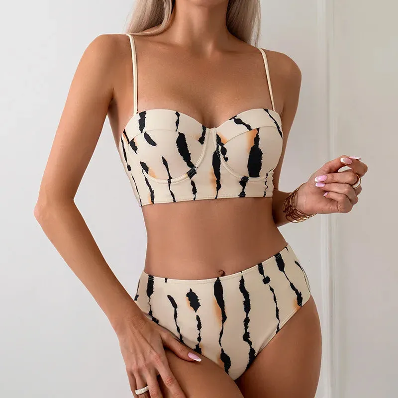 Three Piece Swim Suits with Skirt