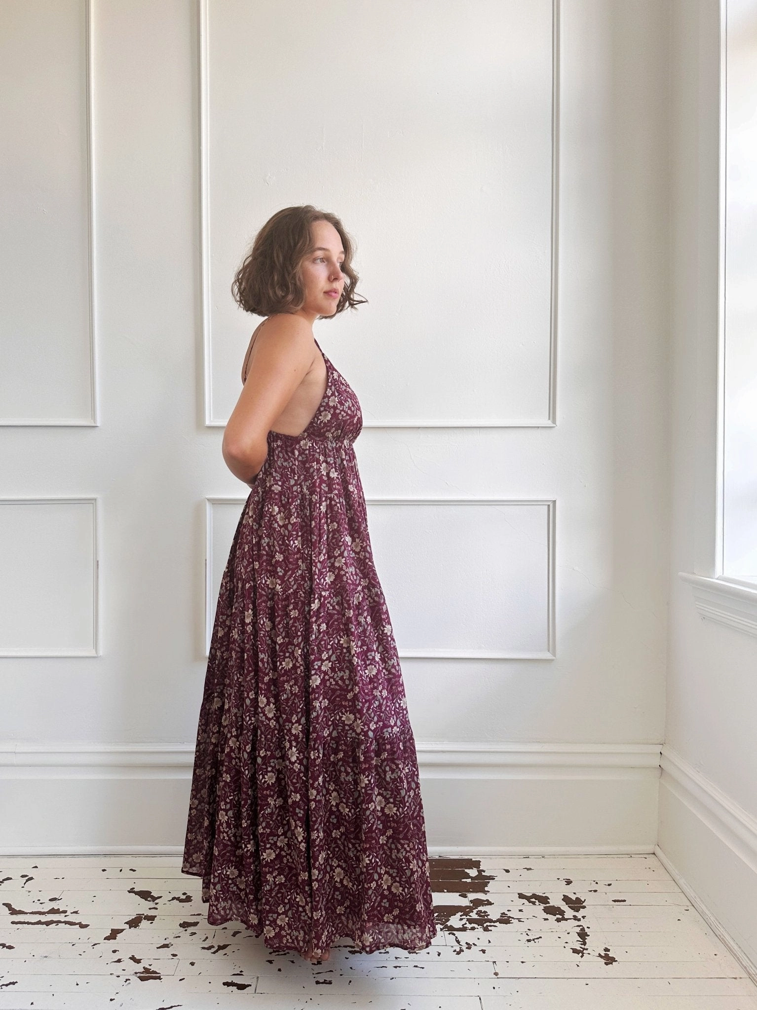 Tiered Maxi Dress Summer Outfit